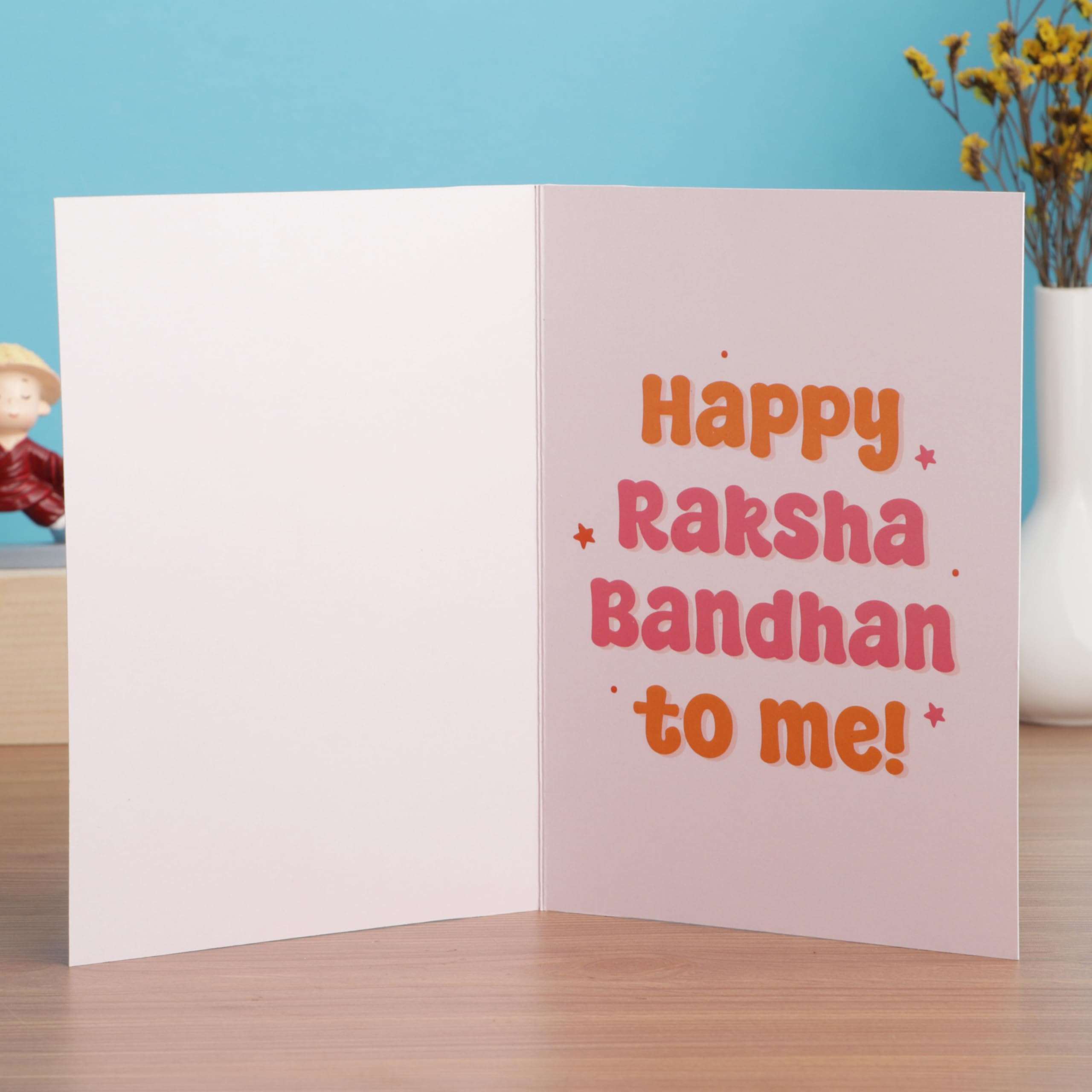 Oye Happy- Spinwheel Card - Rakhi Gift for Sister/Brother/Rakshabandan Quirky Gift 6