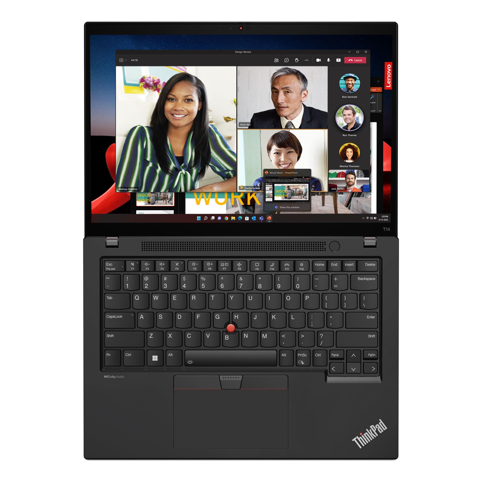 Lenovo ThinkPad T14 Gen 5 Business Laptop, 2024, 14" 1920 x 1200 Touch, Intel-12 Core Ultra 7 155U, 48GB DDR5, 1TB SSD, Win10 Pro, Backlit KB, Wi-Fi 6E, BT 5.3, Thunderbolt 4, 5.0MP IR Camera, Black 6