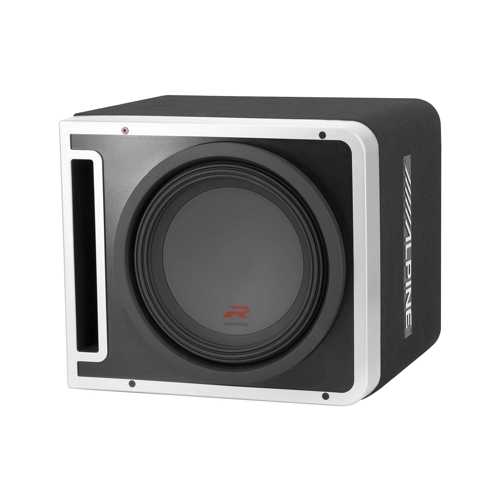 Alpine R-SB12V Pre-Loaded R-Series 12-inch Subwoofer Enclosures, with Alpine S-A60M 600 Watt Mono Amplifier 3