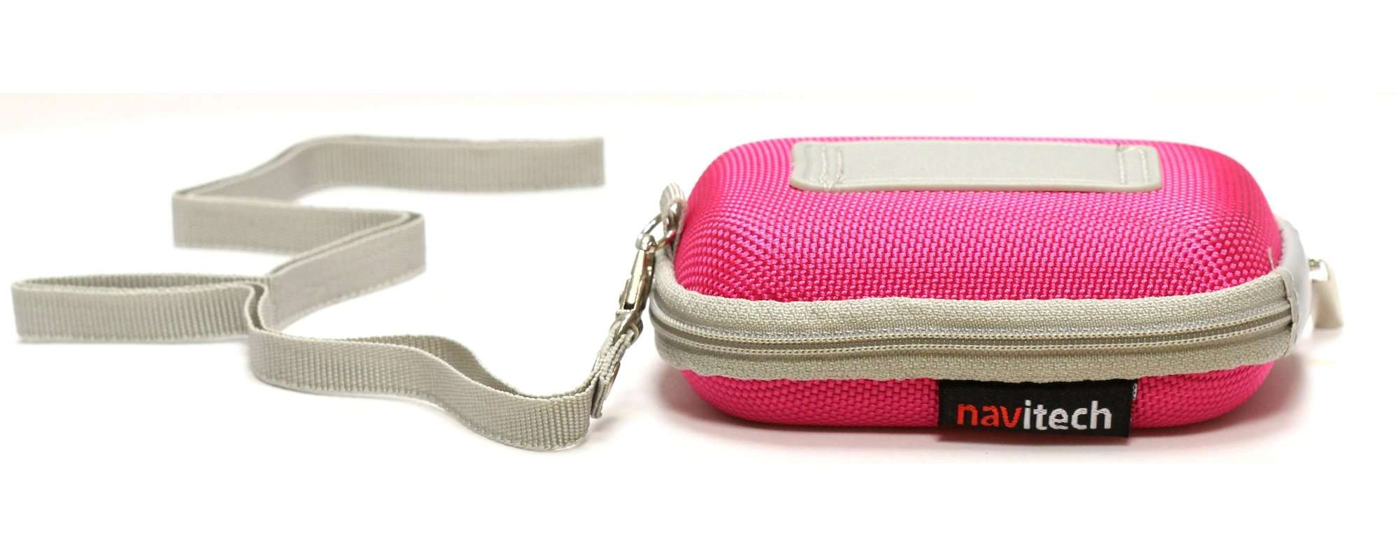 Navitech Pink Water Resistant Hard Digital Camera Case Cover Compatible With The Canon PowerShot SX600 HS / Canon PowerShot N100 / Canon IXUS 265 HS / Canon IXUS 155 / Canon IXUS 150 / Canon IXUS 155 / Canon IXUS 145 / Canon IXUS 140 3