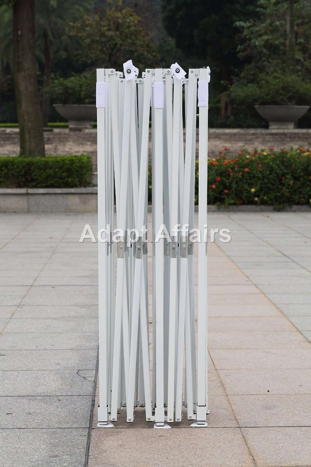 Invezo Gazebo outdoor Tent10 x 20 ft / 3 x 6 mtr (Super Heavy Duty - 55kgs, Red) with 3 sided European Covers, Water Proof Tent,Portable and foldable Canopy / advertising tents - 2 mins Installation 4