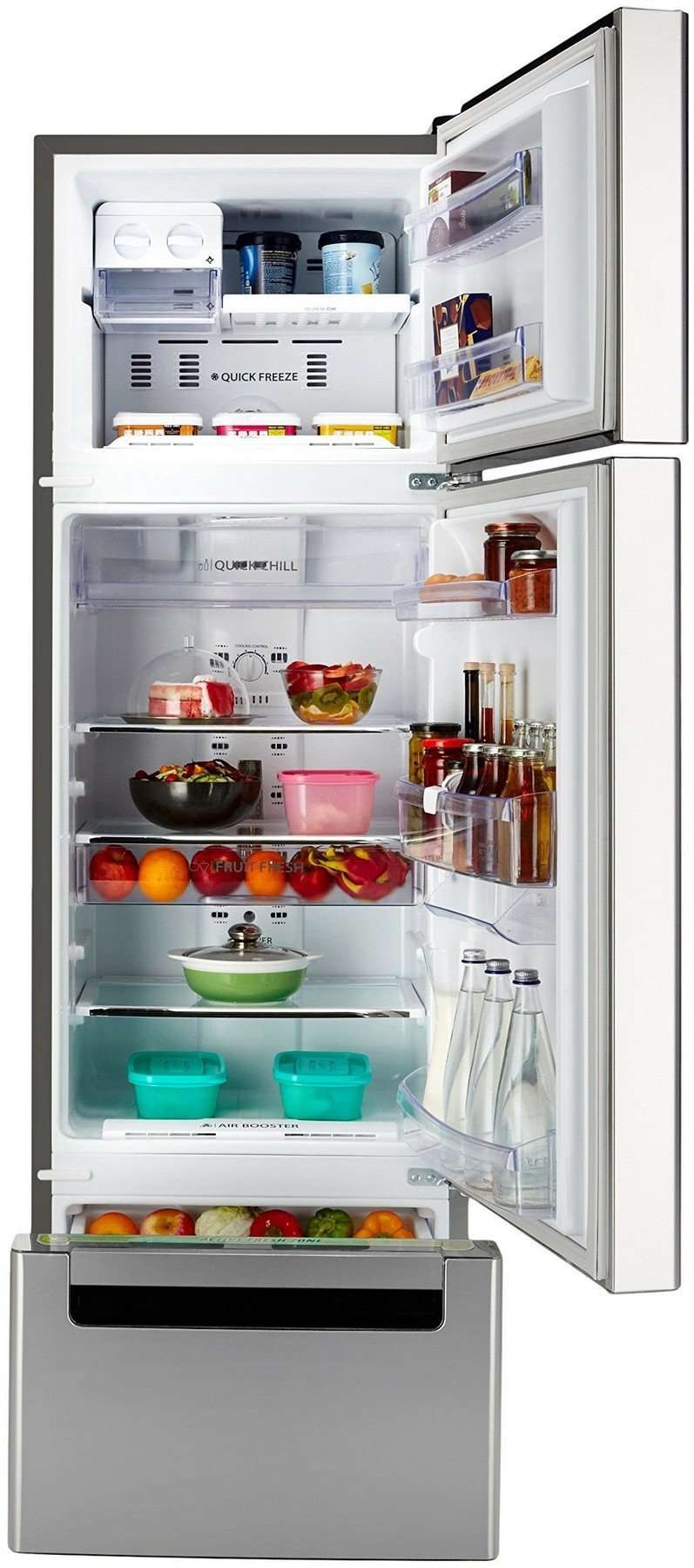 Whirlpool 330 L Frost Free Multi-Door Refrigerator(FP 343D PROTTON ROY ALPHA STEEL (N), Alpha Steel) 5