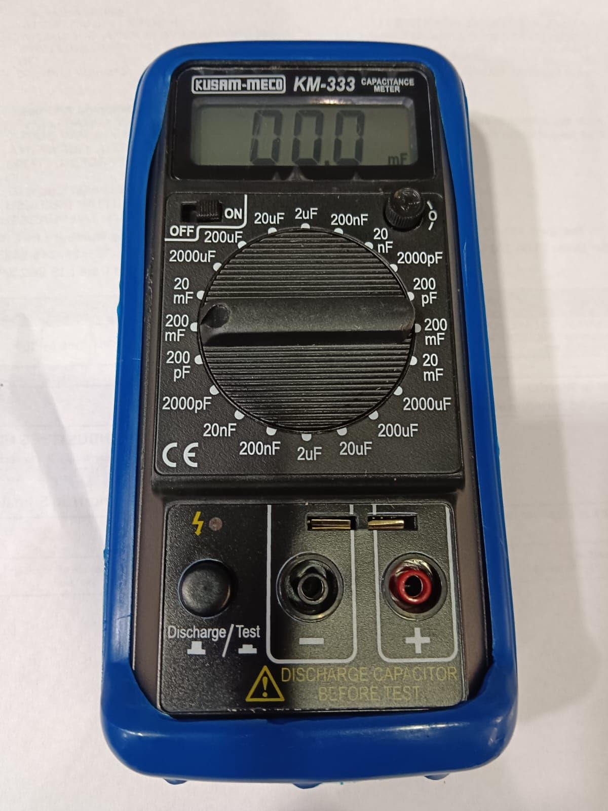 KUSAM-MECO 3½ DIGIT 1999 Counts Digital Capacitance Meter | Easy To Operate| 1 Year Warranty 1