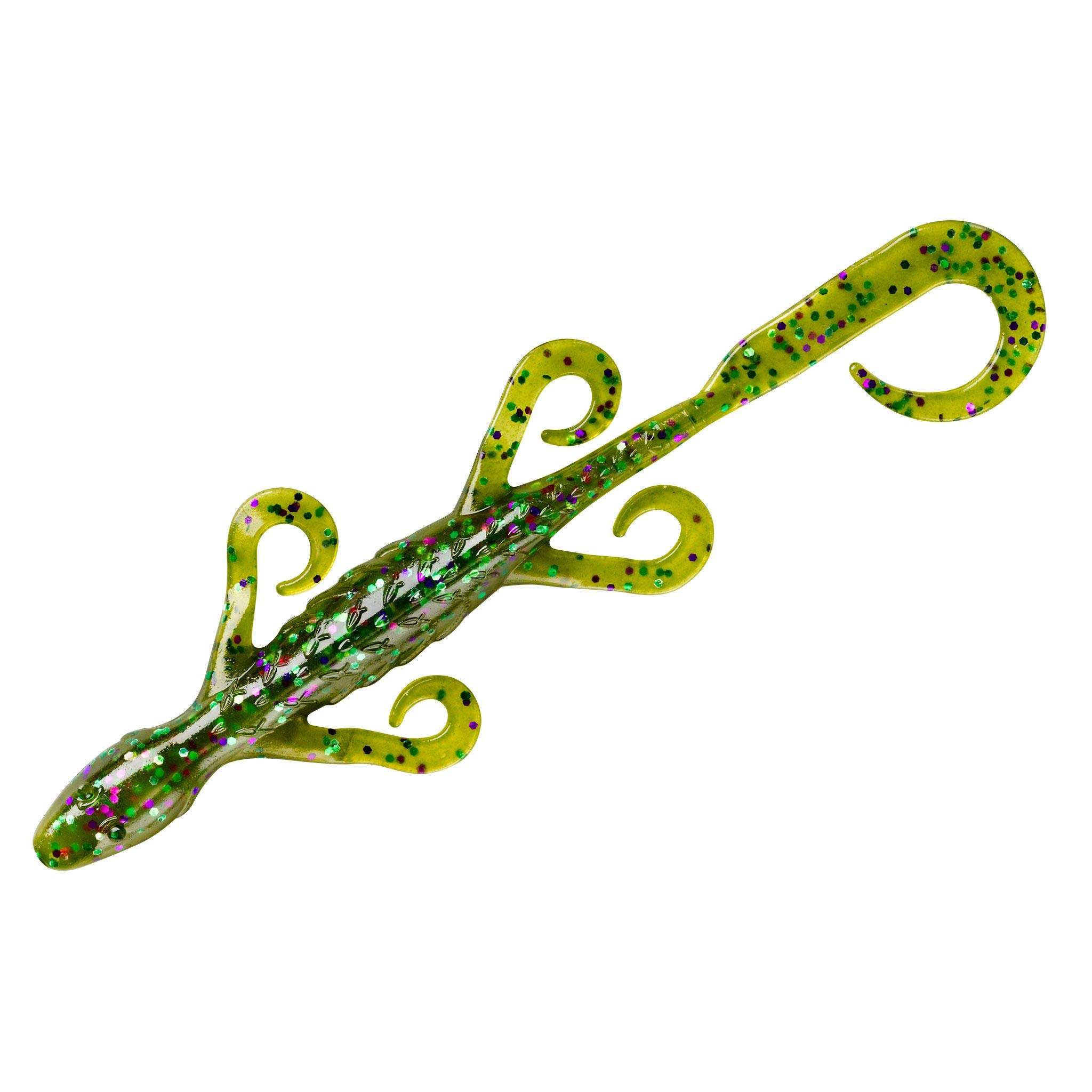 Yum Lures YLZ633 Lizard Fishing Bait, Watermelon Candy, 6" 1