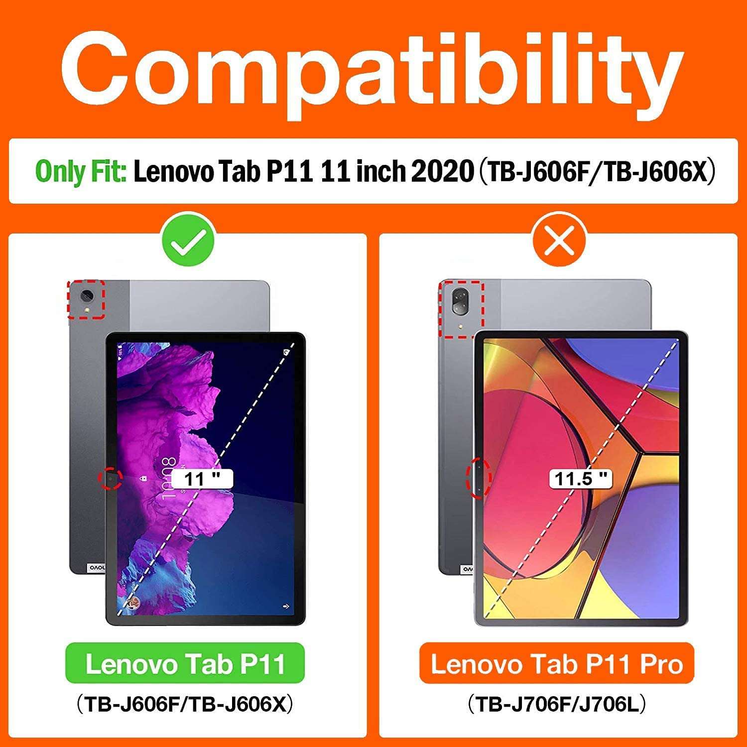 Lenovo Tab P11 (11 inch / 27.94 cms, 4 GB, 128 GB, Wi-Fi + LTE, Data Only), Platinum Grey + Cover 6