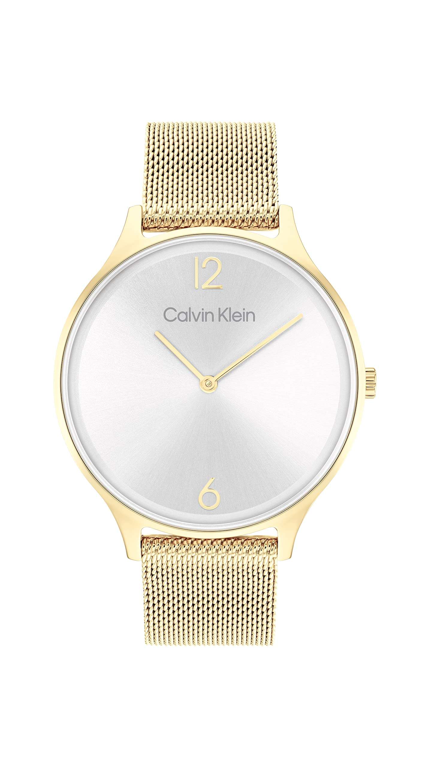 Calvin Klein Timeless 2H Analog Silver Dial Women's Watch-25200003 1