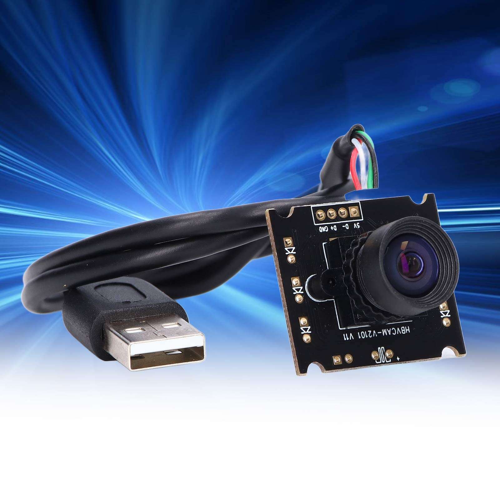 Camera Module, Wide Compatibility Cameras Board 0.3MP Manual Focus USB 2.0 for Replacement 5