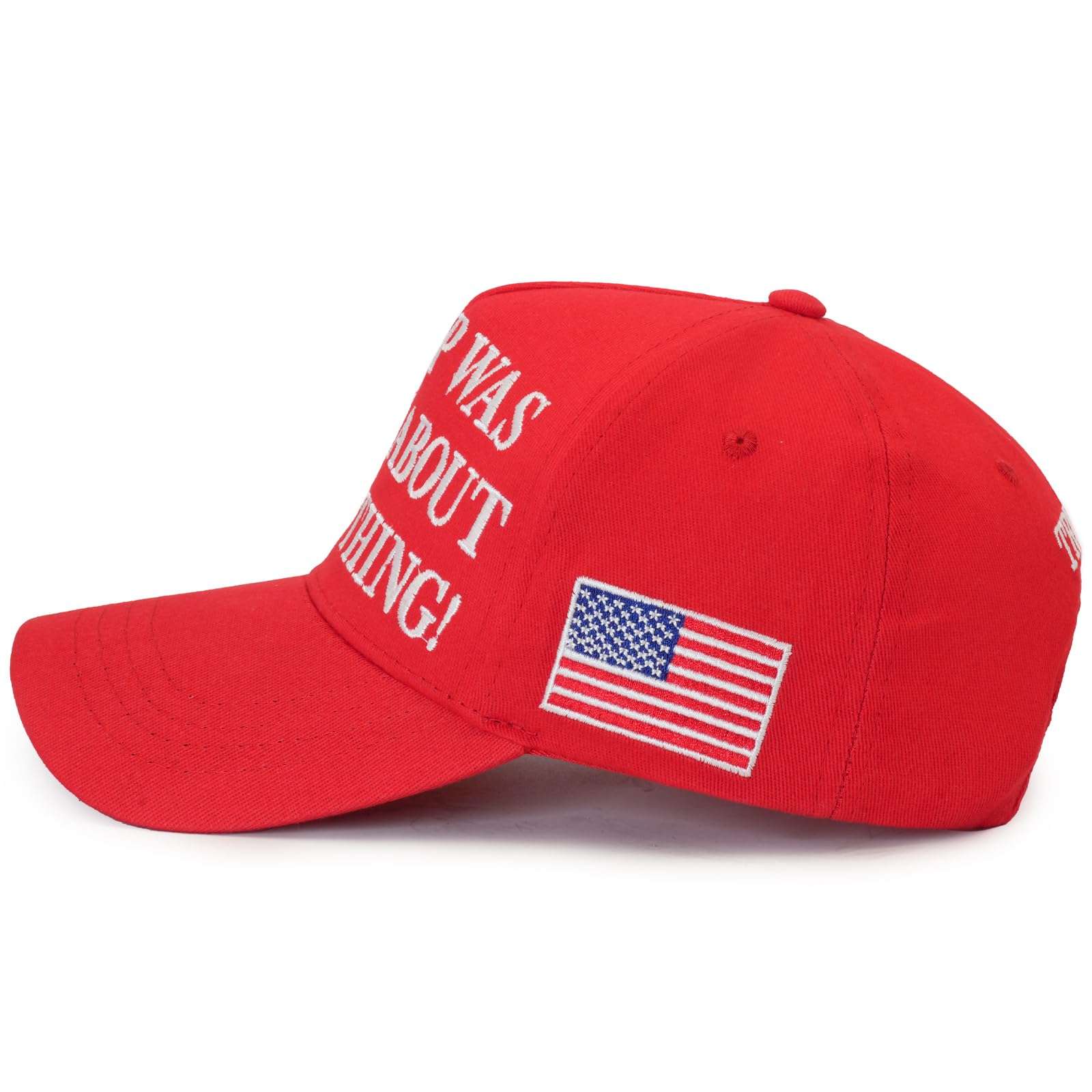 Aeonda Trump was Right About Everything Hat 2025 45-47 MAGA Hats with Embroidered USA Flag Adjustable Baseball Cap 6