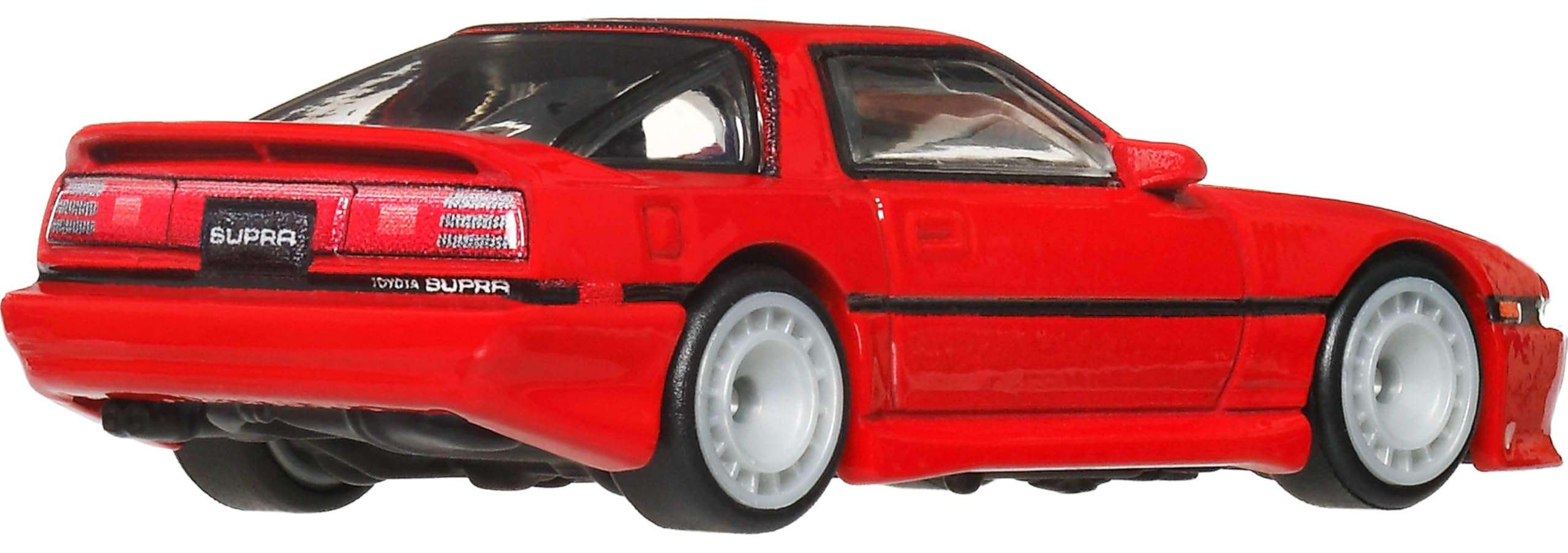 Hot Wheels Premium Car Culture Collectible Toy Car, 1:64 Scale Die-Cast Toyota Supra A70, Ronin Run 2 Vehicle with Real Riders Tires 5