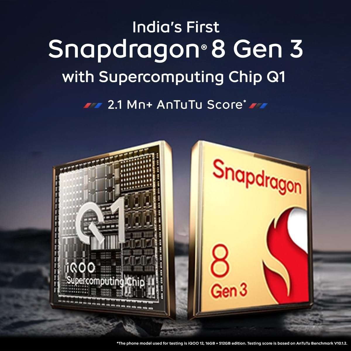 iQOO 12 5G (Alpha, 16Gb Ram, 512Gb Storage) | India's 1St Snapdragon 8 Gen 3 Backcase for Mobile Platform | India's Only Flagship with 50Mp + 50Mp + 64Mp Camera, Black 2