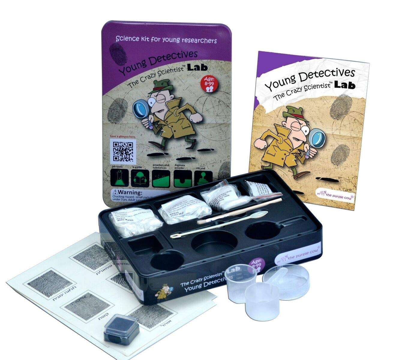 The Purple Cow The Crazy Scientist Lab Young Detectives Science Kit, Model Number: 5522023 6