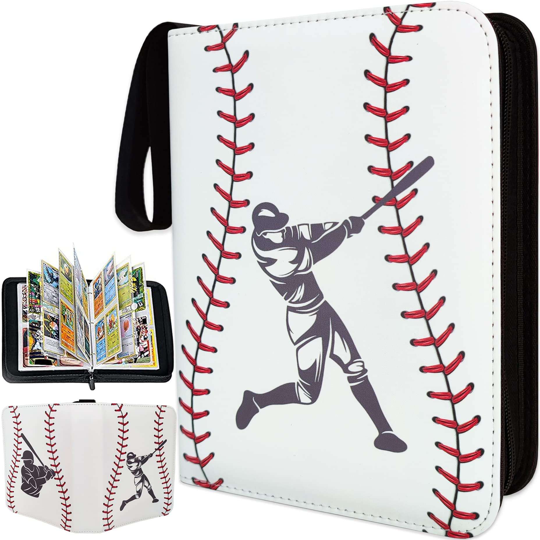 2 Pack baseball Card Binder Gift 3