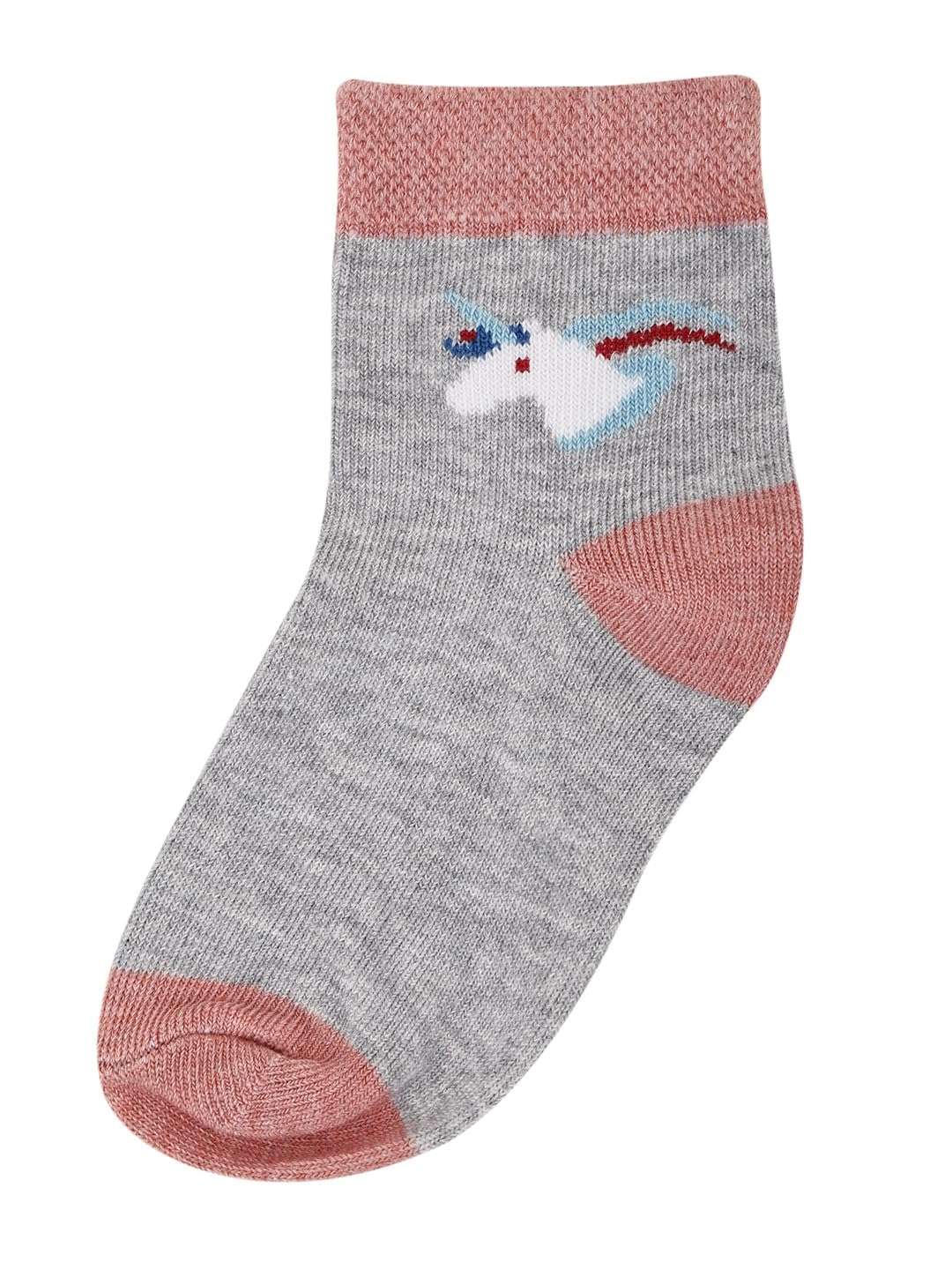 Dollar Kids Socks For Boys & Girls In Blended Cotton (Pack Of 3) 2