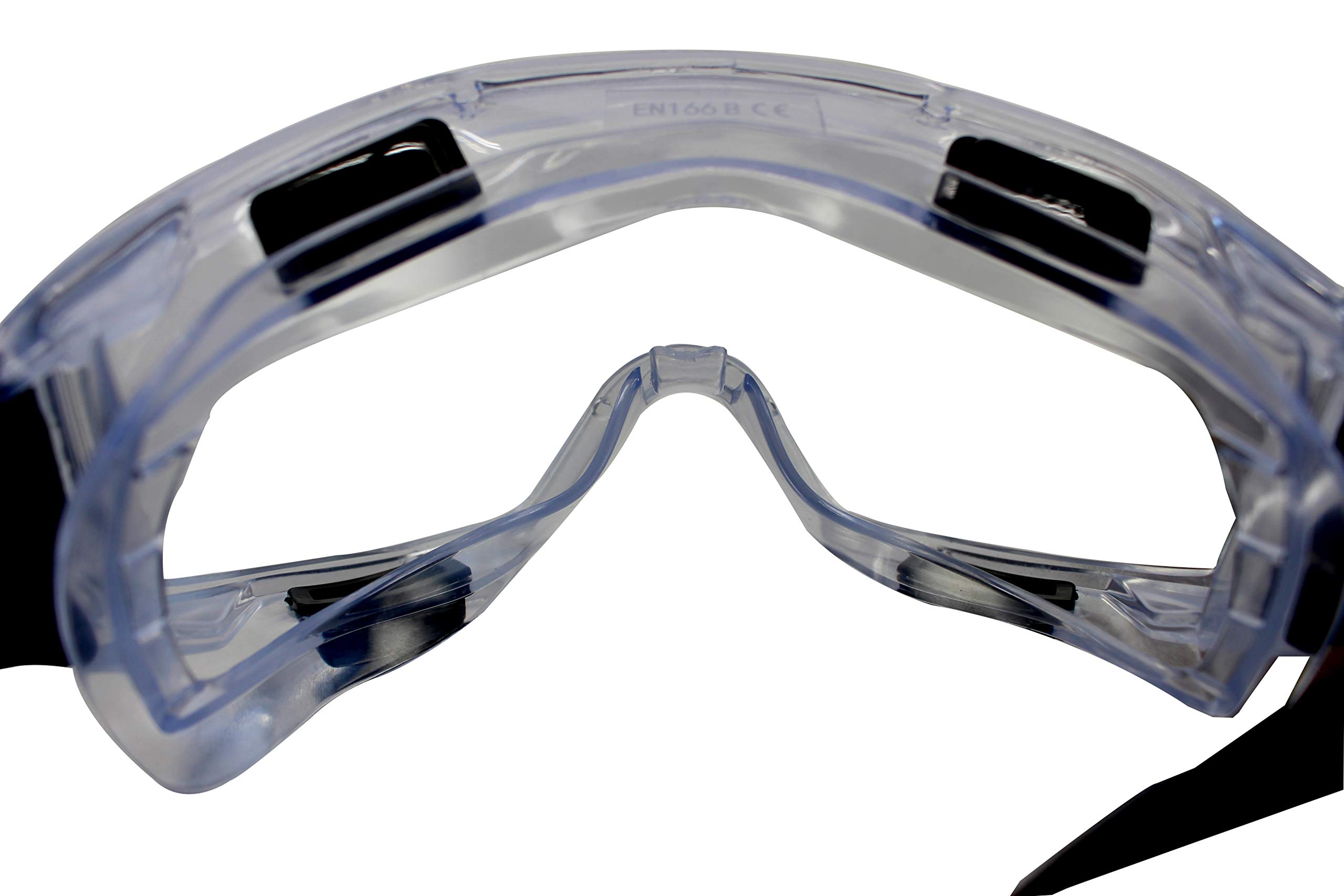 Troy Safety Heavy duty Industrial Protective Chemical Splash Safety Goggles, Glasses | Crystal Clear, Anti-Fog Design, High Impact Resistance | Perfect Eye Protection (24 PCS, NEW-GG201-4D) 6