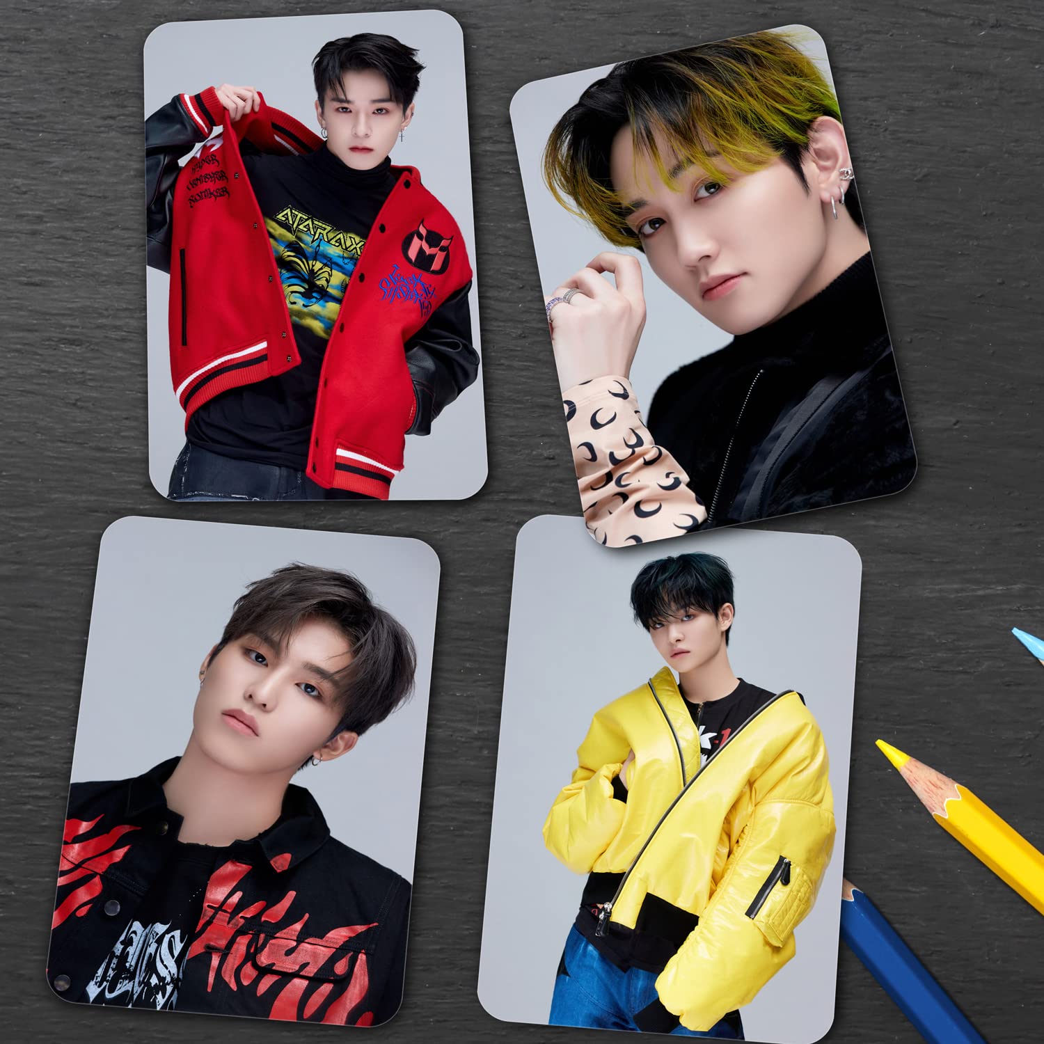 Treasure JIKJIN Song Photocards ( Set of 12 ) + 4 Free Group Photocards 6