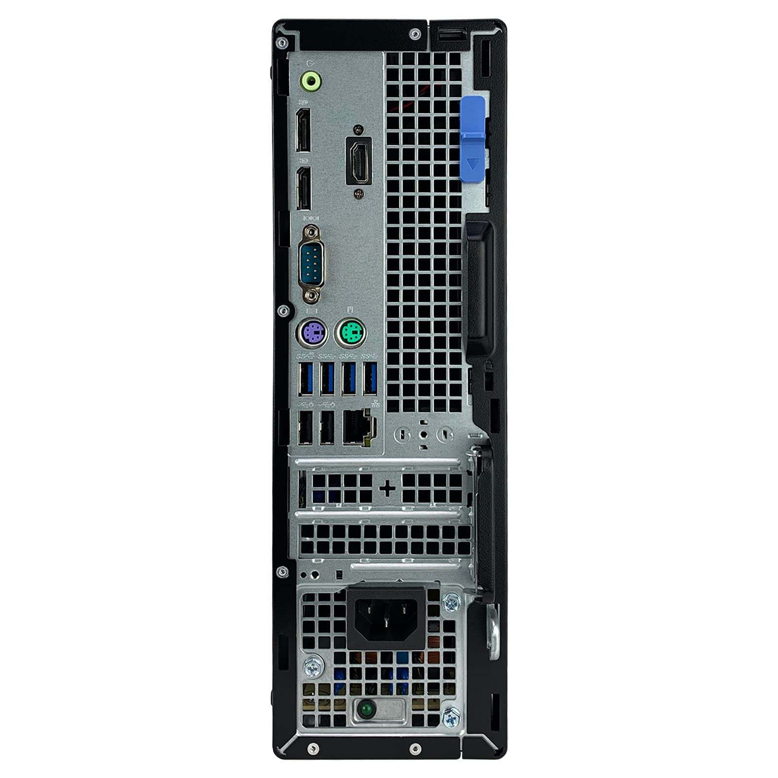 Dell OptiPlex 7080 SFF Small Form Factor Desktop Computer - 10th Gen Intel Core i7-10700 8-Core up to 4.80 GHz CPU, 32GB RAM, 256GB SSD + 3TB HDD, Intel UHD Graphics 630, DVD Writer, Windows 10 Pro 4