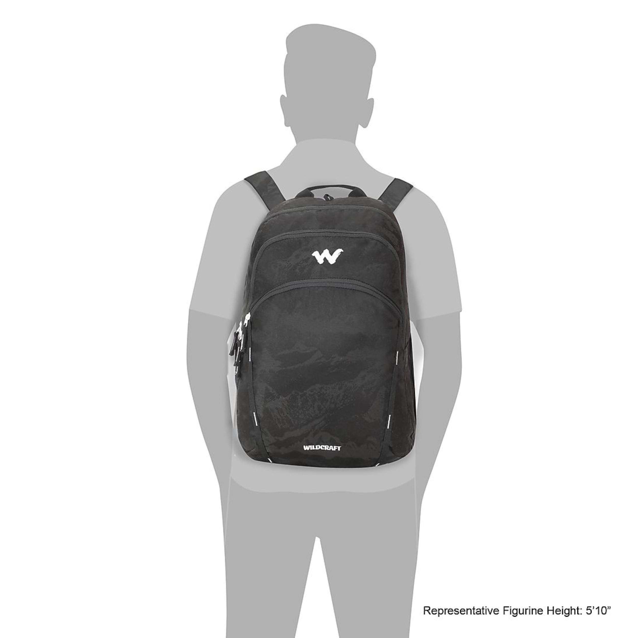 Wildcraft 35 Ltrs 18.50 inchs Backpack (11911 Black_Black) 5