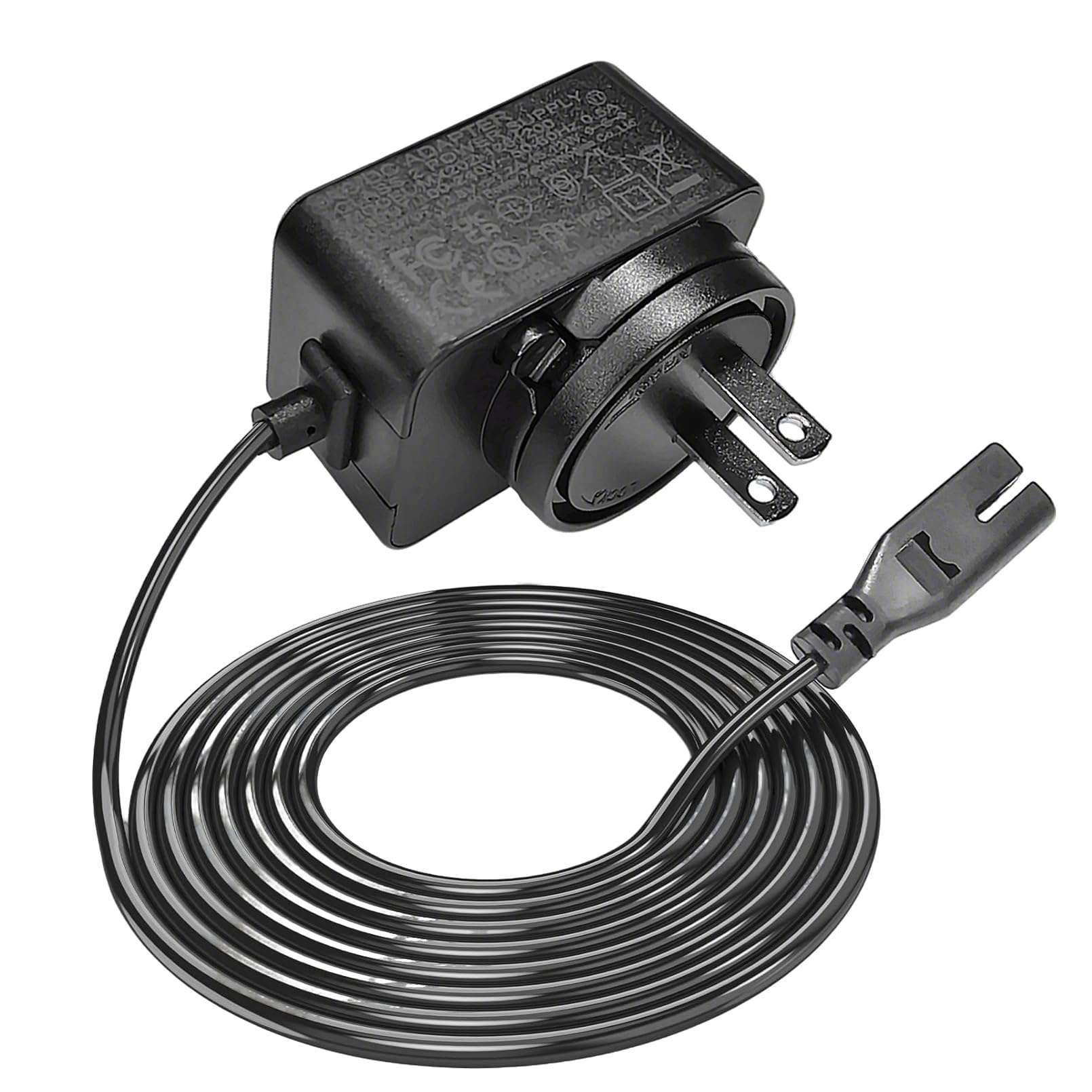 2-Prong 12.6V 1.2A AC/DC Adapter for Hydrus Seauto Roker+ Plus SE PC03 Aiper Scuba SE Grennix RKVC-YC003 G900 G905 Cordless Robotic Swimming Pool Vacuum Cleaner MX20Z-1261200 1A Power Supply Charger 1