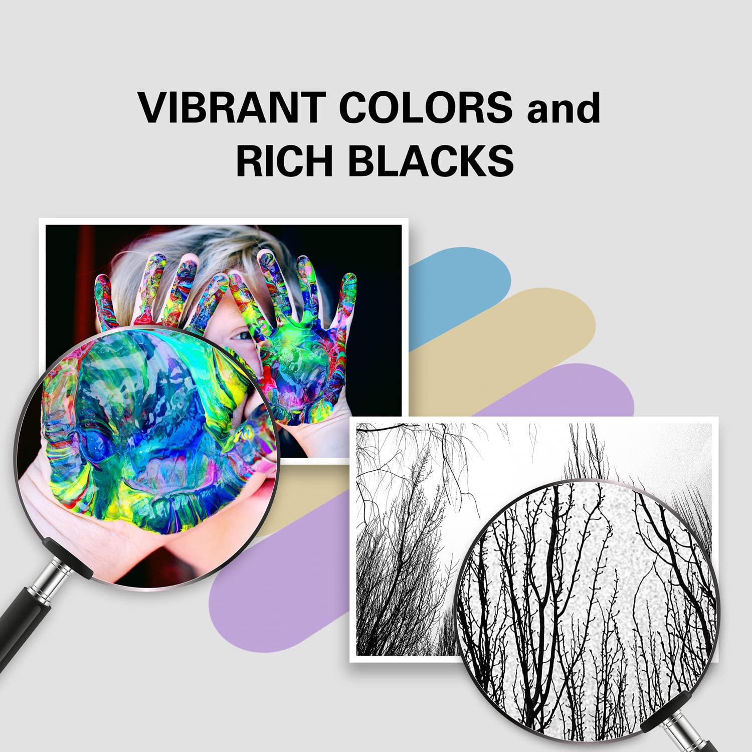 GPS Colour Your Dreams L360 Ink Bottles - Compatible with Epson L130, L210, L220, L310, L350, L355, L365, L385, L405, L455, L485, L565, L361 Printers - 664 Original Epson Ink, Four Color Set 3