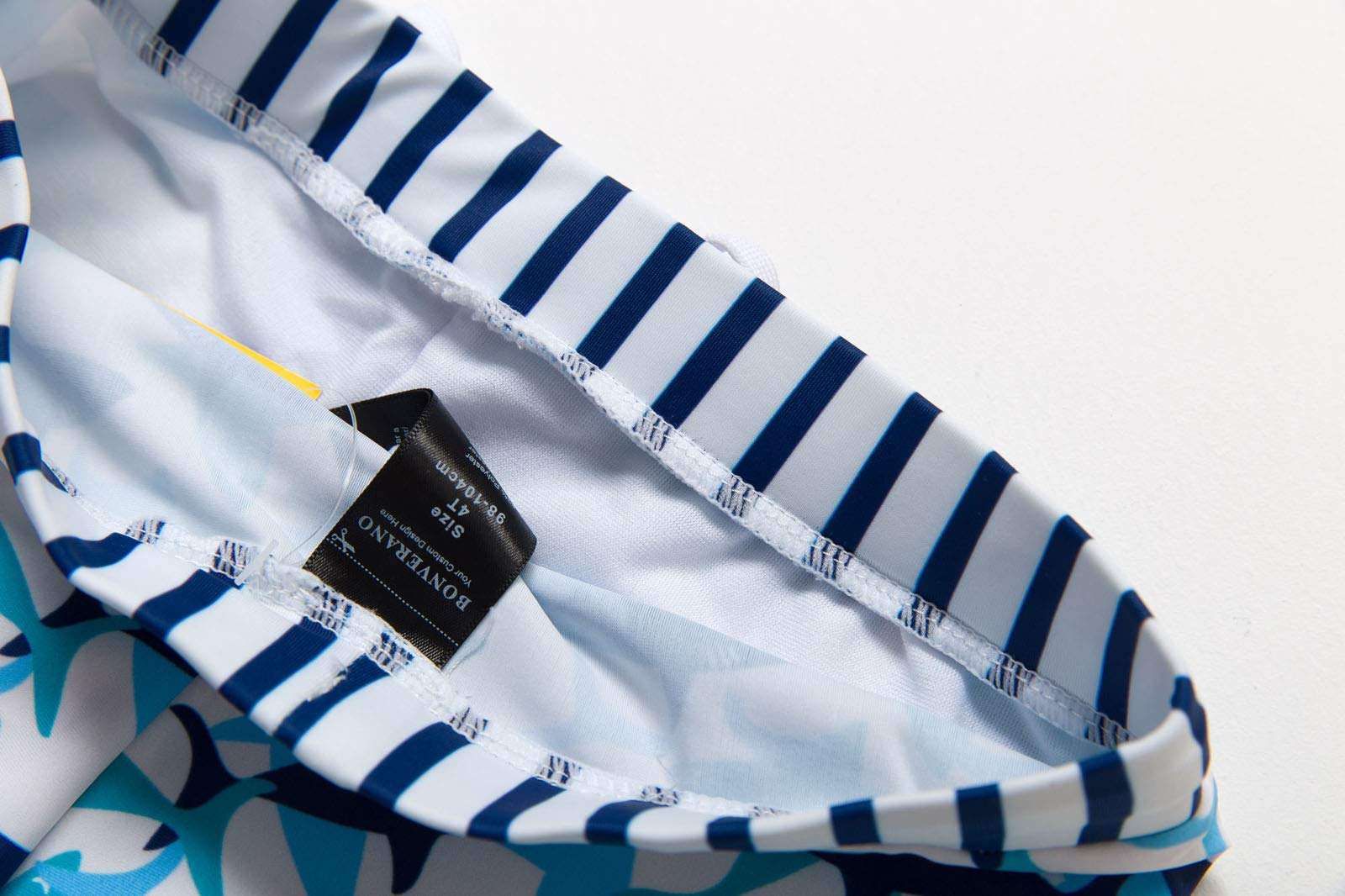 BONVERANO Toddler Boy Swim Board Shorts Shark 5