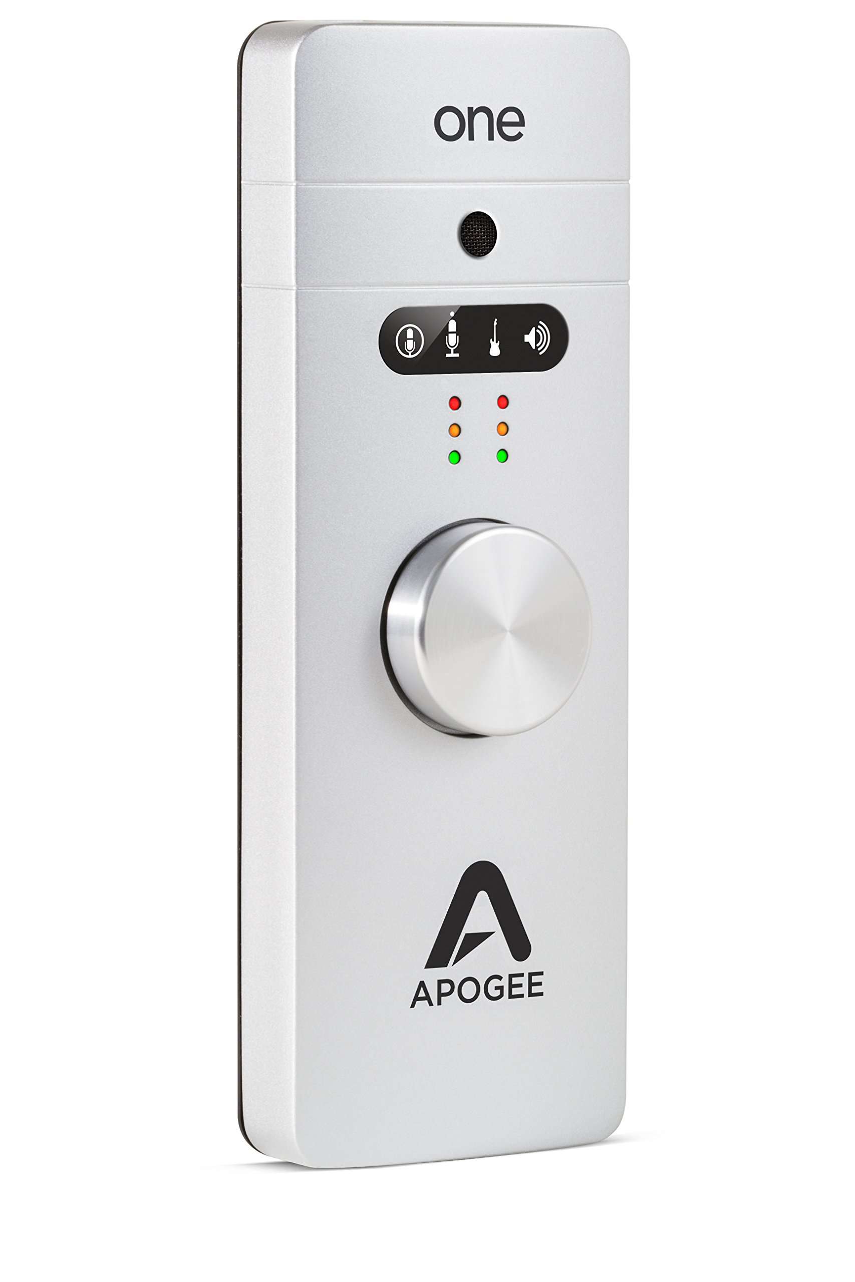 Apogee One - Audio Interface for Vocals and Instruments with Built In Studio Quality Condenser Microphone for iOS, Mac & Windows PC, Made in USA 1
