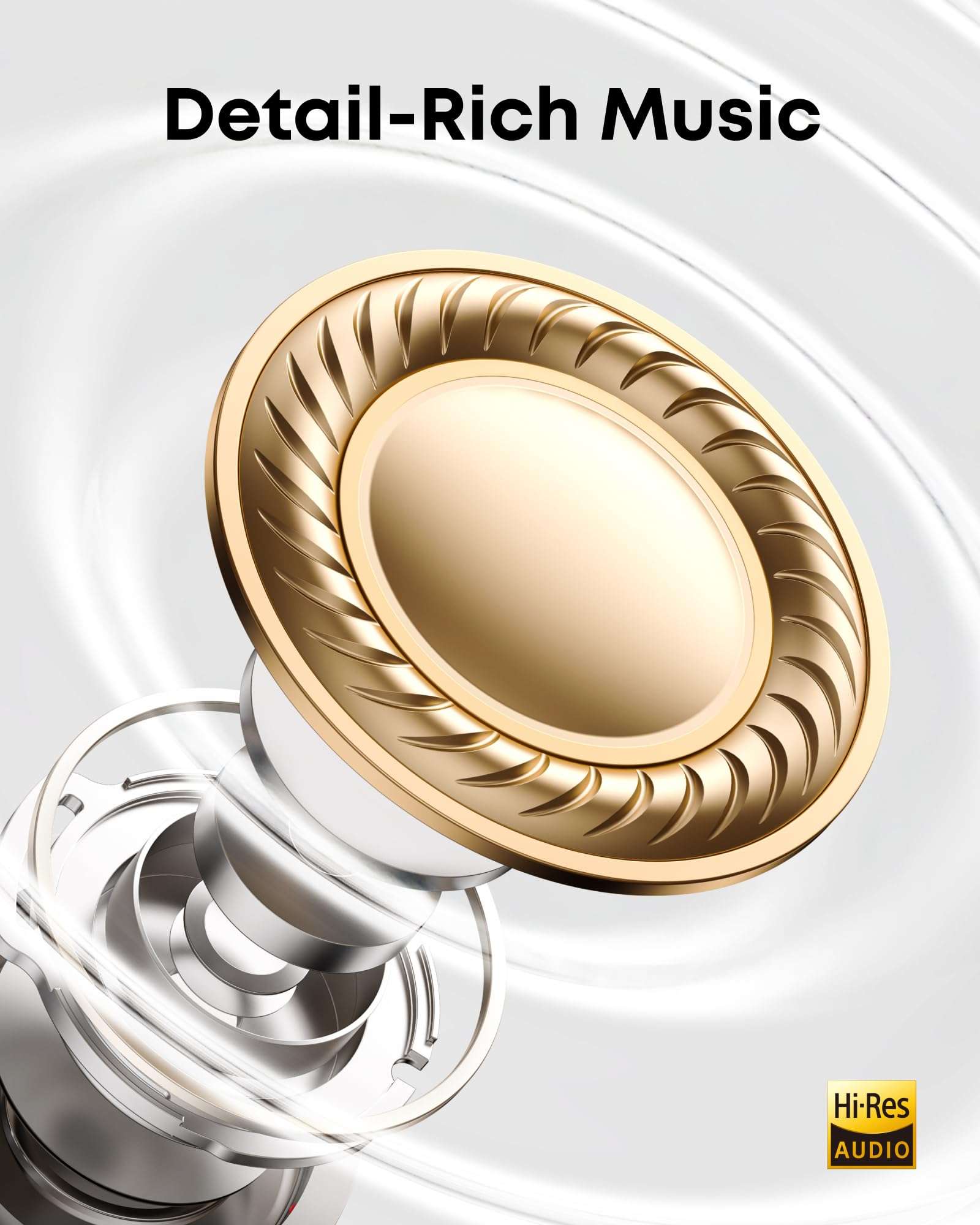 soundcore Life Q30 by Anker, Hybrid Active Noise Cancelling Headphones with Multiple Modes, Hi-Res Sound, Custom EQ via App, 50H Playtime, Comfortable Fit, Bluetooth, Multipoint Connection 2