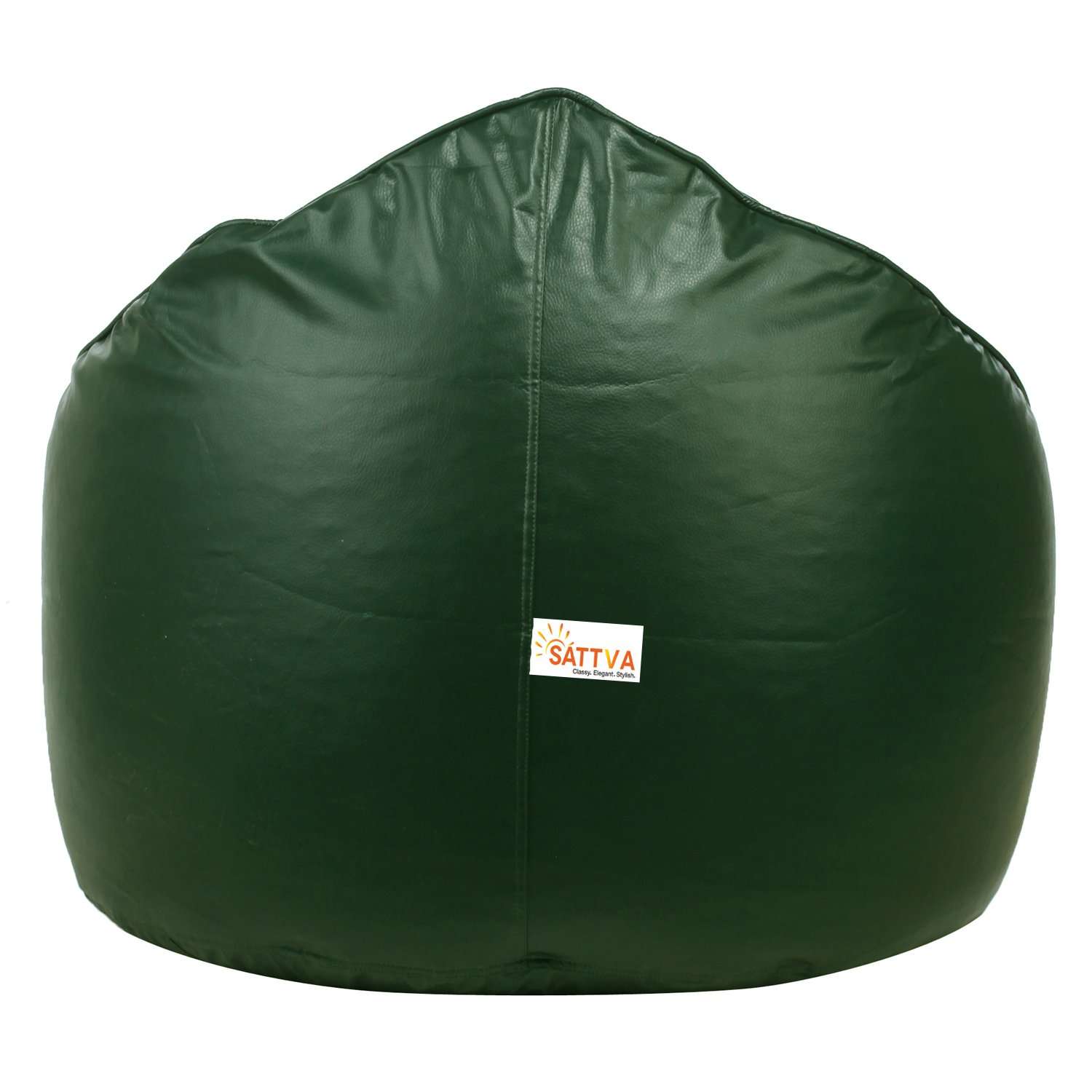 Sattva Mudha Sofa Bean Bag XXXL Cover Without Beans - Dark Green 4