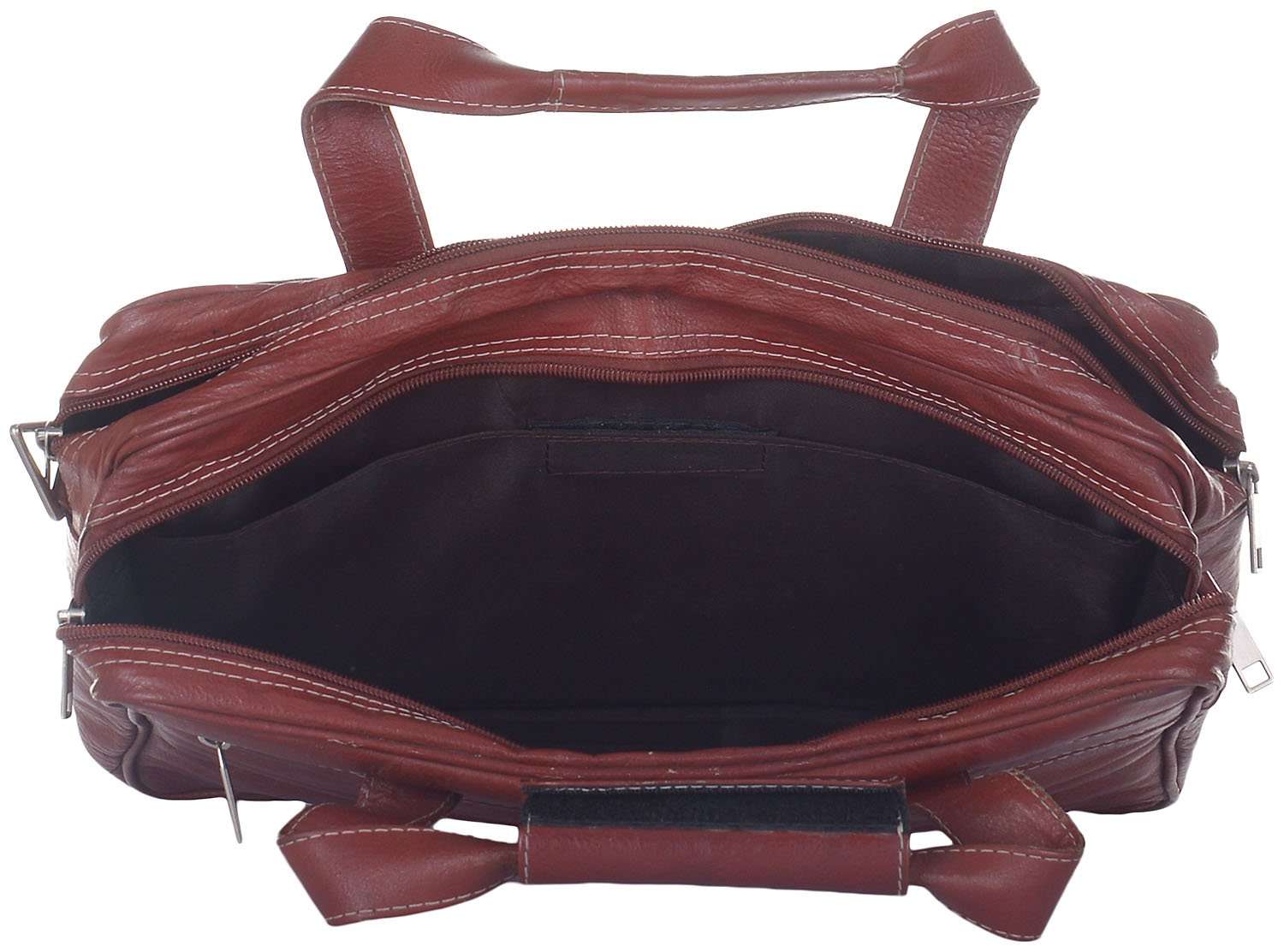 Leatherman Leather Tan Laptop Bag 6