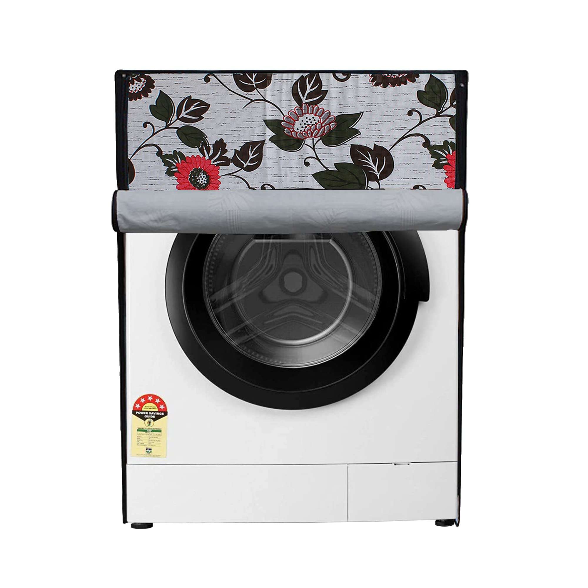 Star Weaves Washing Machine Cover for Samsung 9 Kg Fully-Automatic Front Loading WW90TP84DSB - Waterproof & Dustproof Cover KUM21 3