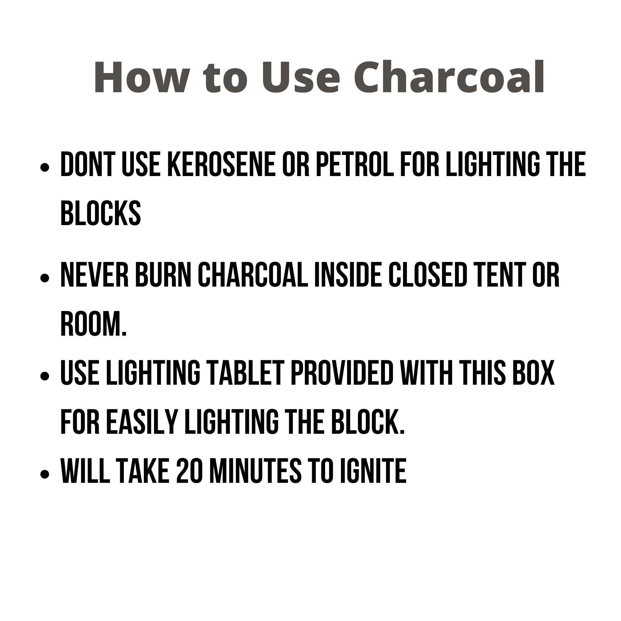 Sparkenzy Premium Barbeque Charcoal briquettes -Low Odor and Long Burning Hour. (6kg) 3