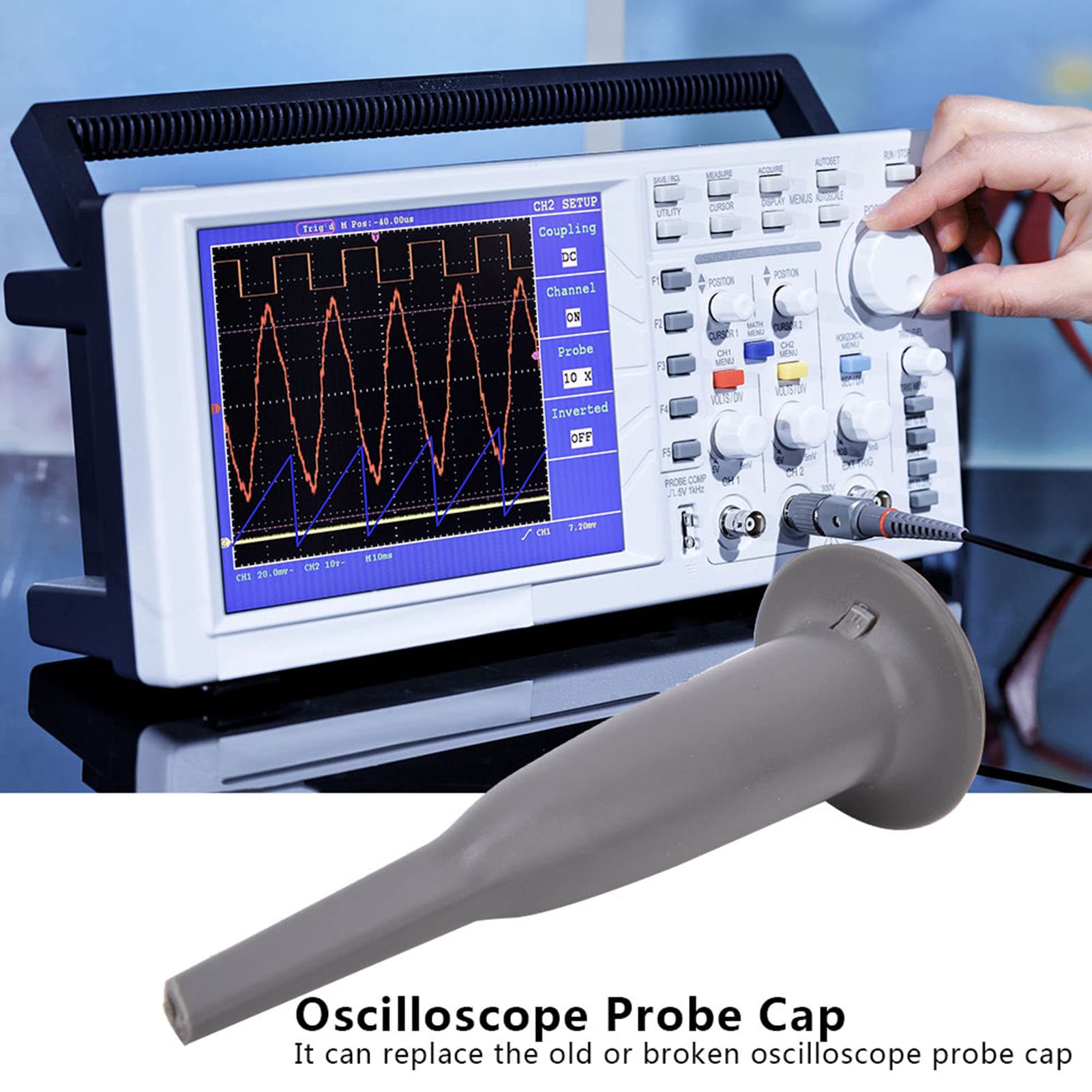 Oscilloscope Probe Parts, 1 Pair Practical Oscilloscope Probe for P6139A for P6137A for P6138A 4