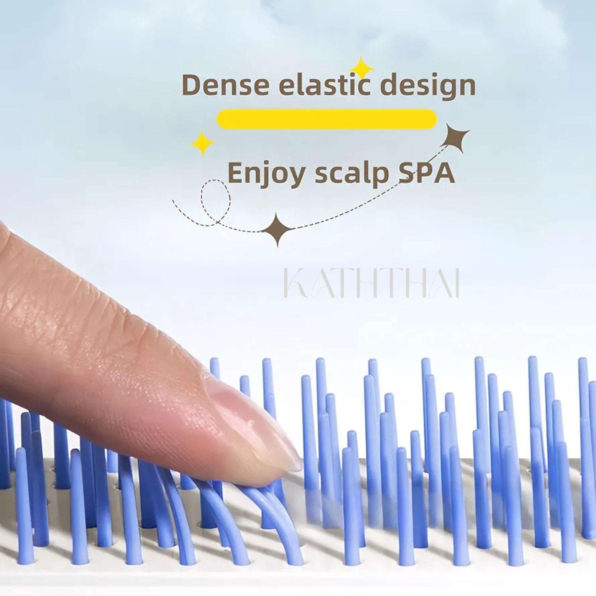 Self-Cleaning Hair Brush Comb Set for Men and Women, Comb for Curly Hair, Hair Styling, and Straightening – Premium Hair Comb Brush, Comb for Kids Hair, Self-Cleaning Comb for Men & Women, Hairbrush Curly Hair Setting Comb (Multicolor) 6