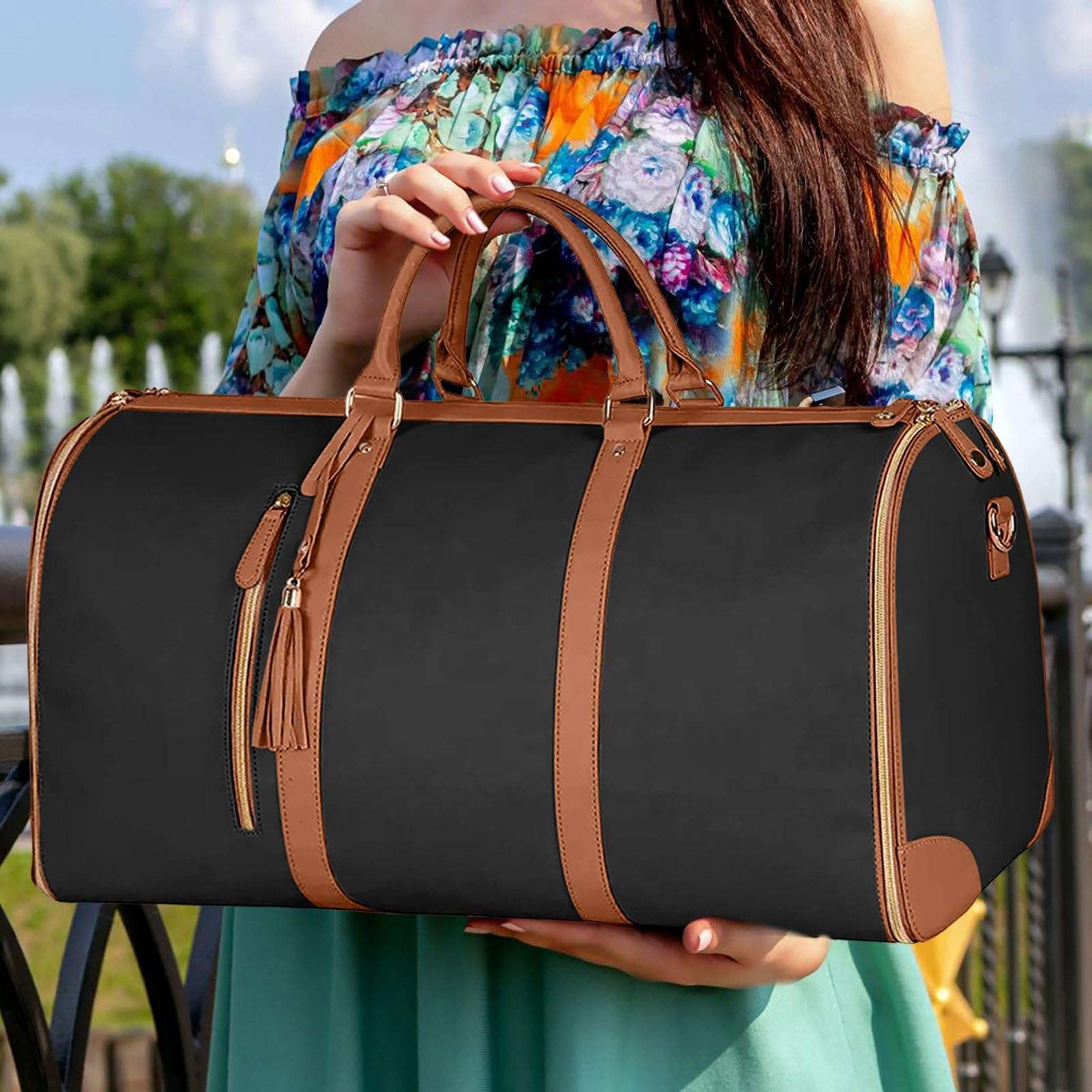 Folding Suit Bag Large Capacity Handheld Luggage Bag For Man Women Multifunctional Storage Travel Organizers 4