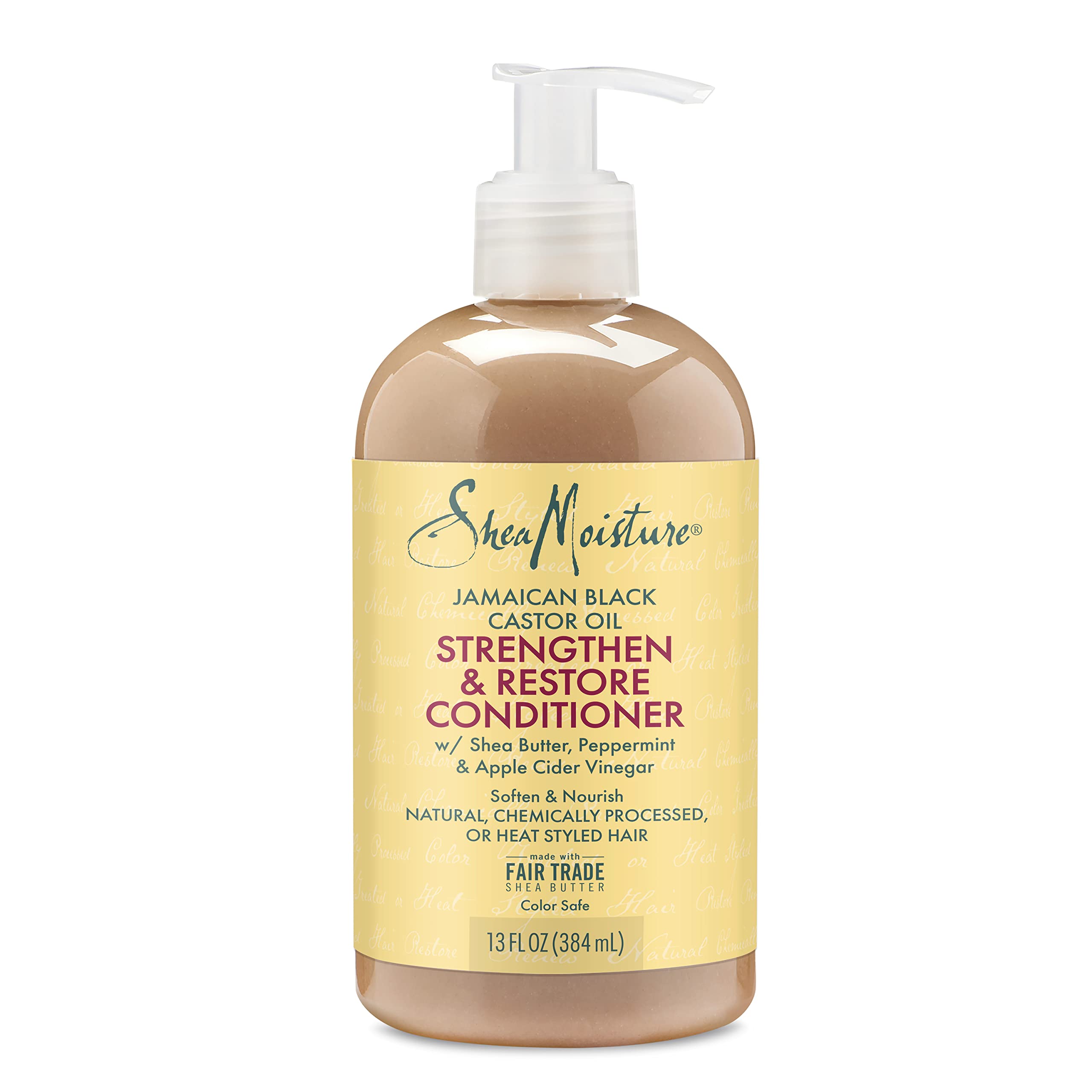 Shea Moisture Jamaican Black Castor Oil Grow & Restore Rinse Out Conditioner, 384 ml