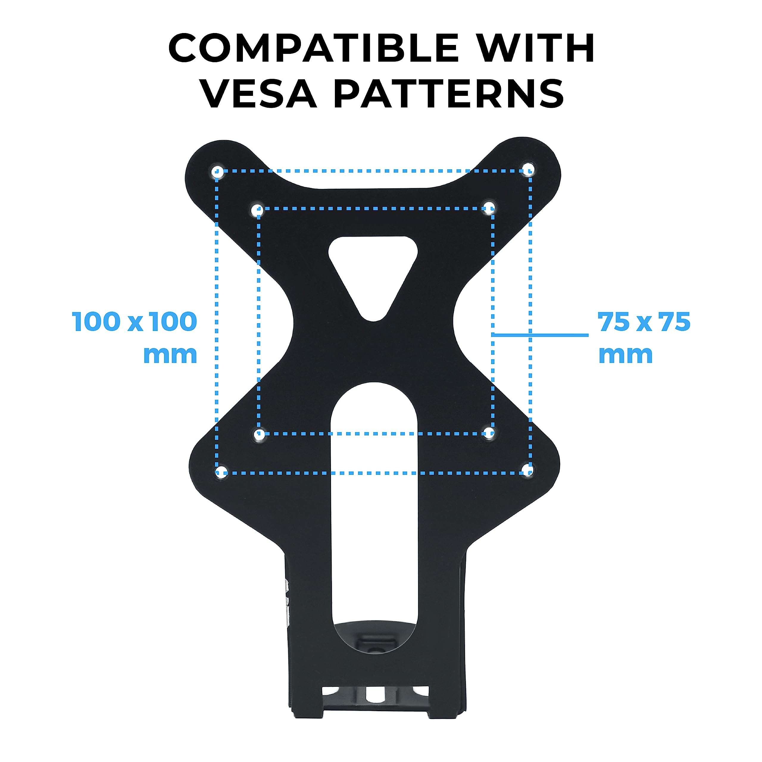 HumanCentric VESA Mount Adapter Compatible with Asus Monitors MX239H, MX259H, MX279H, MX299Q, MX25AQ, and MX27AQ, Does not fit VX Series 4