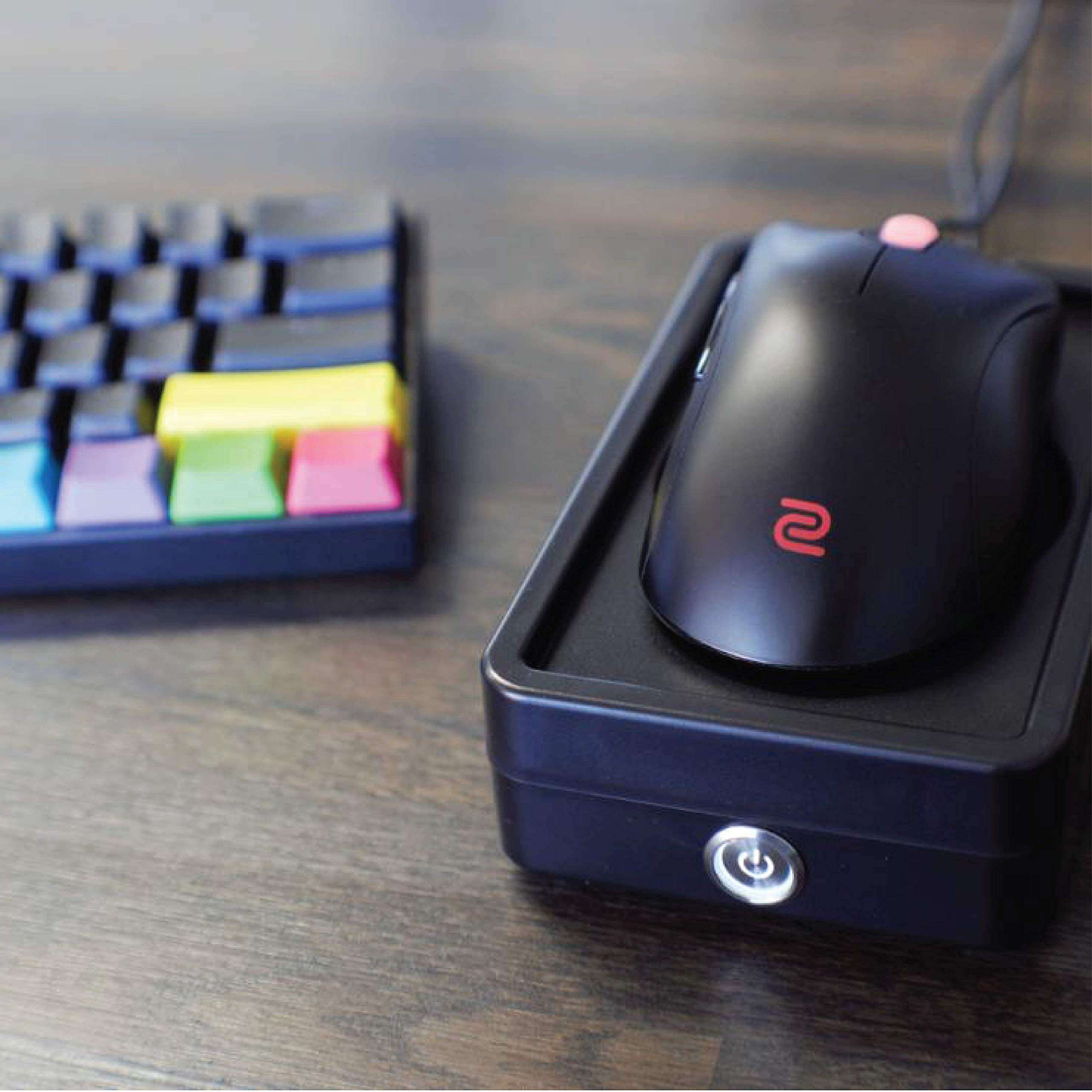 AFK Tech Undetectable Mouse Mover, LED Power Button, Random Realistic Movements, Quiet Operation, Designed and Assembled in The USA 4