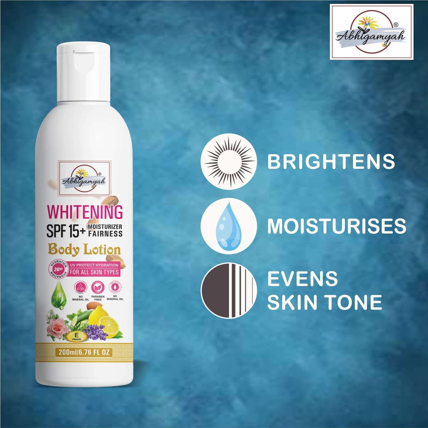 Multi-Benefit Body Lotion With Natural Skin Moisturizing Soothing Light For All Skin Type 200 ml 4