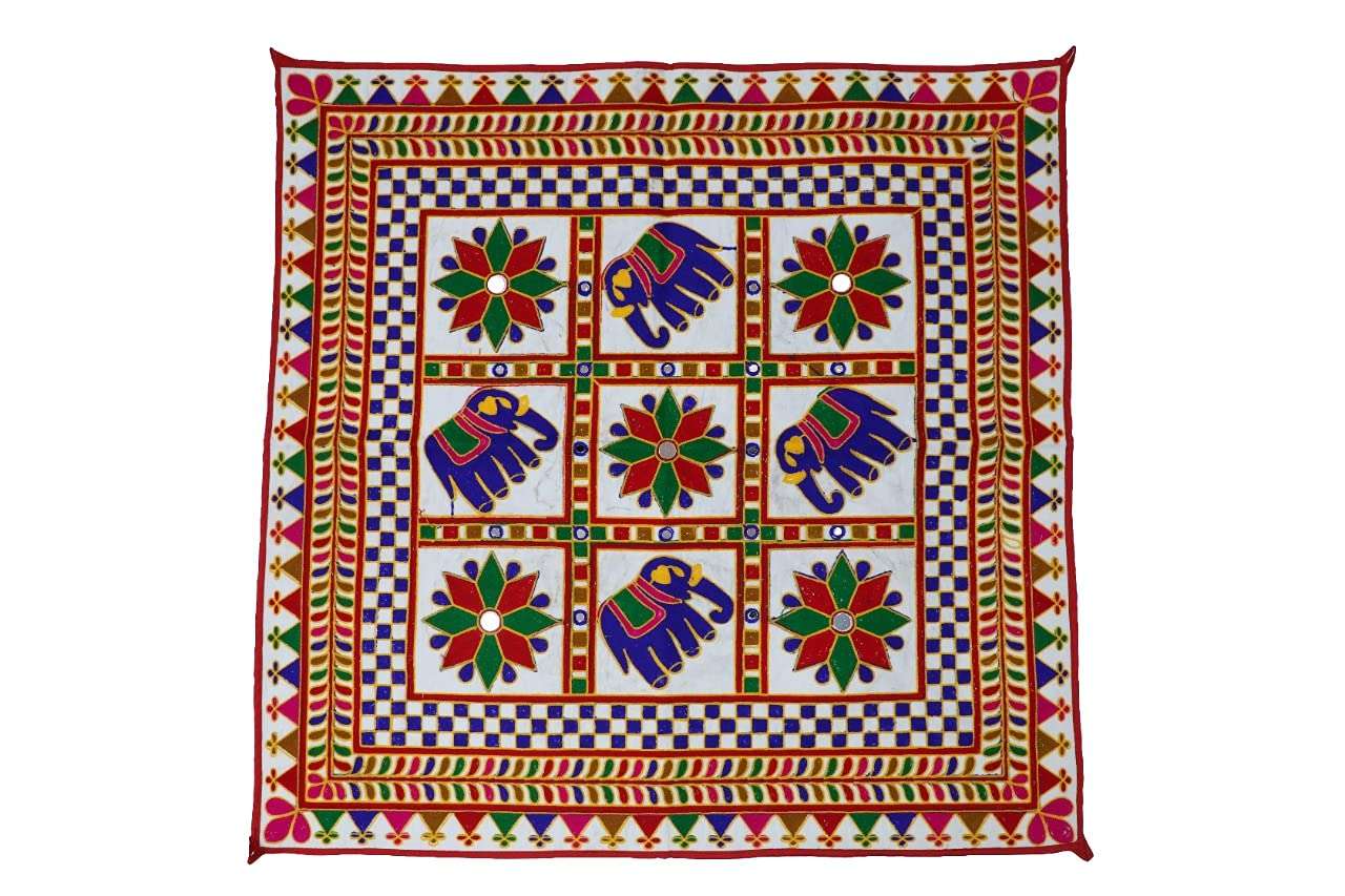 TAURPIUS wall hanging SAKADA Handicraft Items, handmade embroidery work, Hand Made Crafts Wall Hanging Decorative, Showpiece for Home/Office Décor| 3