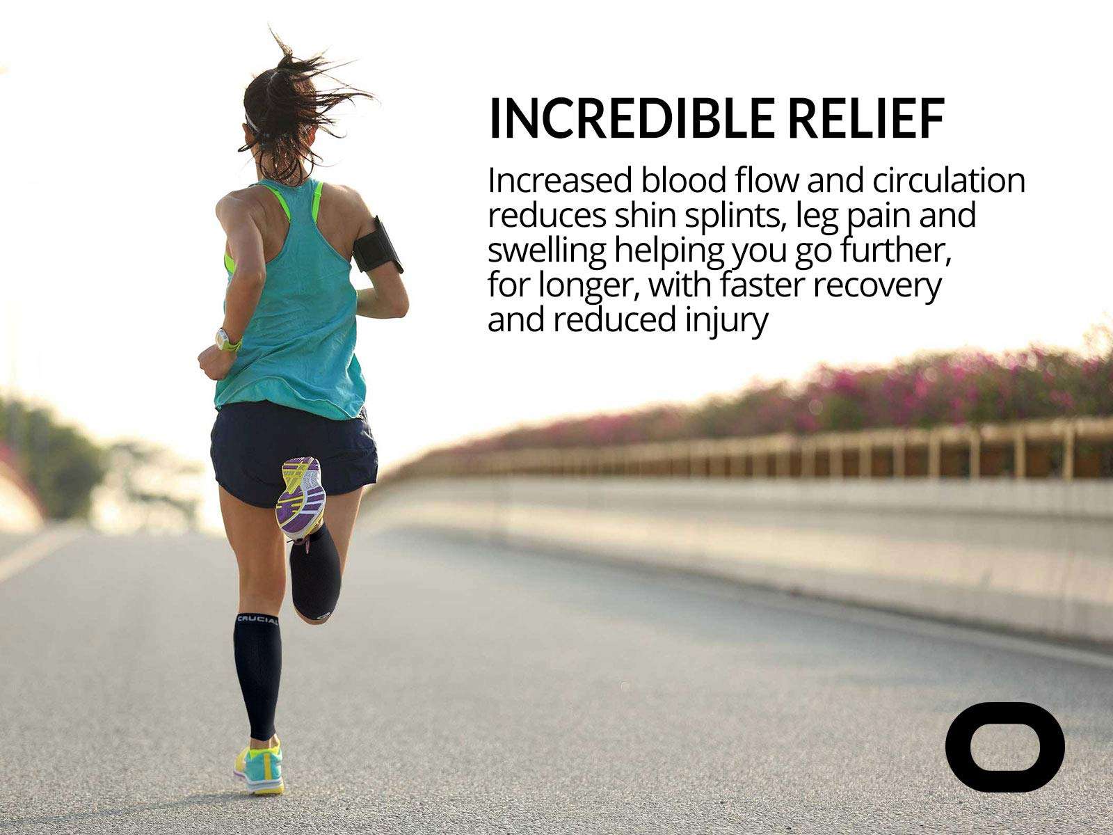 Calf Compression Sleeve for Men & Women (20-30mmHg) - Best Calf Compression Socks for Running, Shin Splint, Calf Pain Relief, Leg Support Sleeve for Runners, Medical, Air Travel, Nursing, Cycling 5