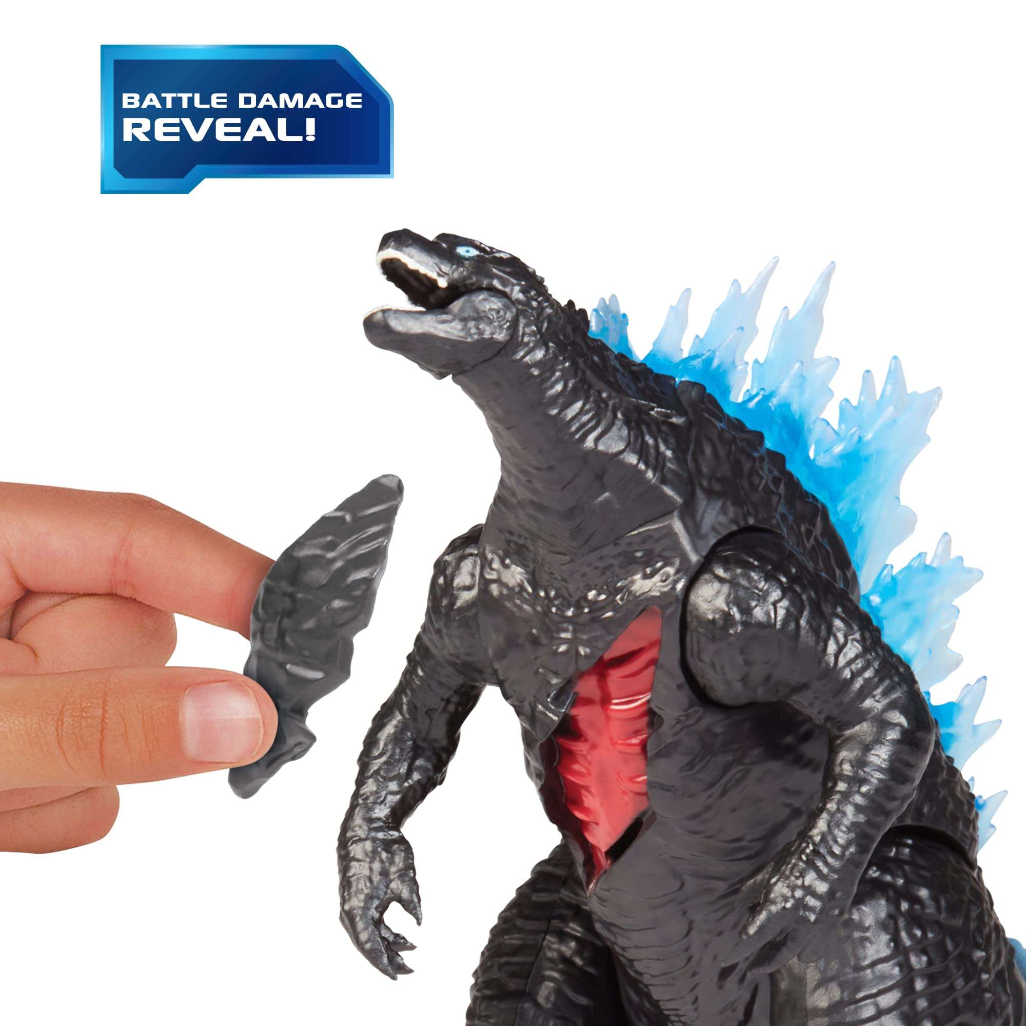MonsterVerse Godzilla vs Kong 6" Supercharged Godzilla w/Fighter Jet,Multicolor,MNG16000 3