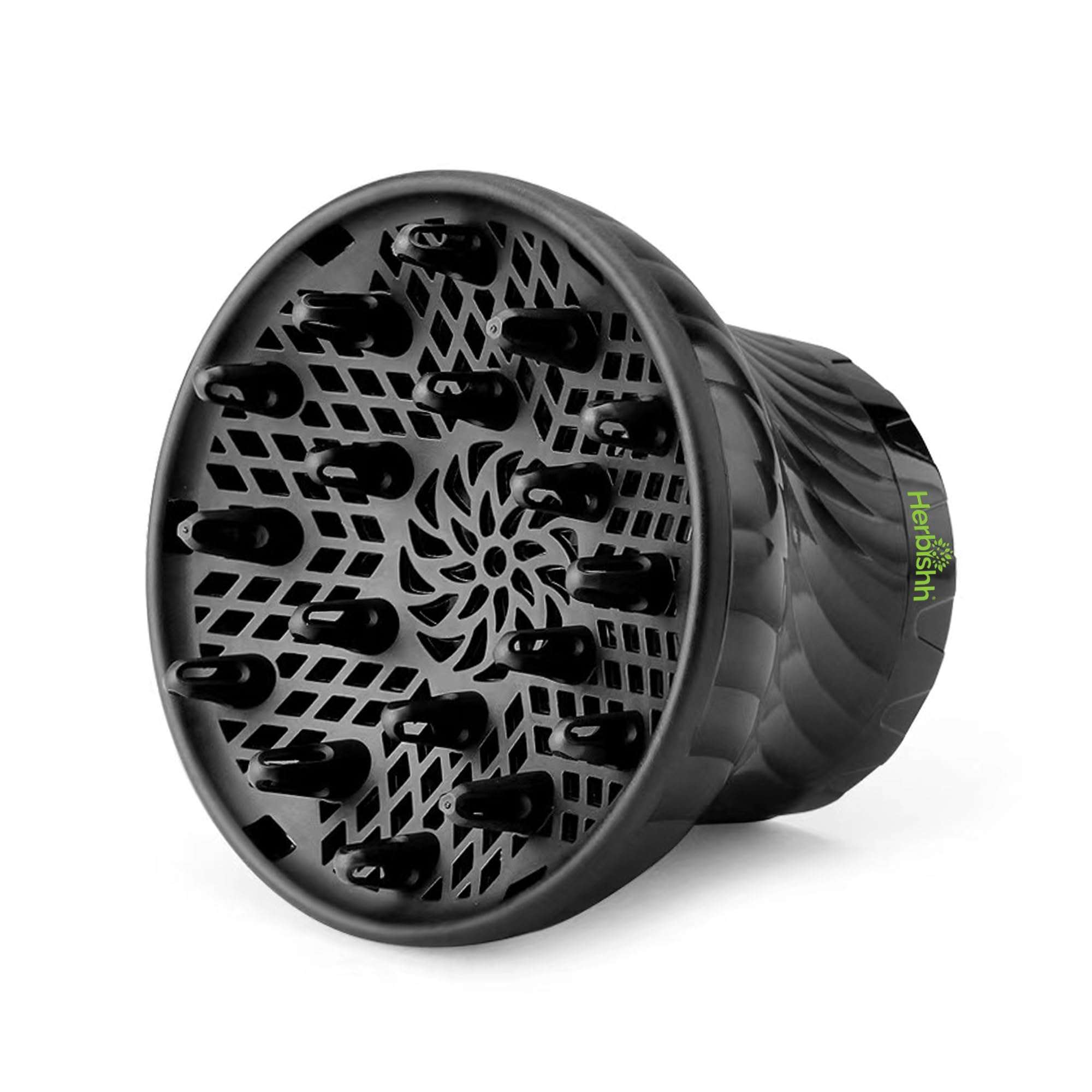 Herbishh Hair Color Shampoo Light Brown for Grey + Hair Dryer Diffuser Black Attachment for Even Heat Distribution, Universal Fit for Curly, Thick & Wavy Hair, Reduces Frizz & Adds Volume 4