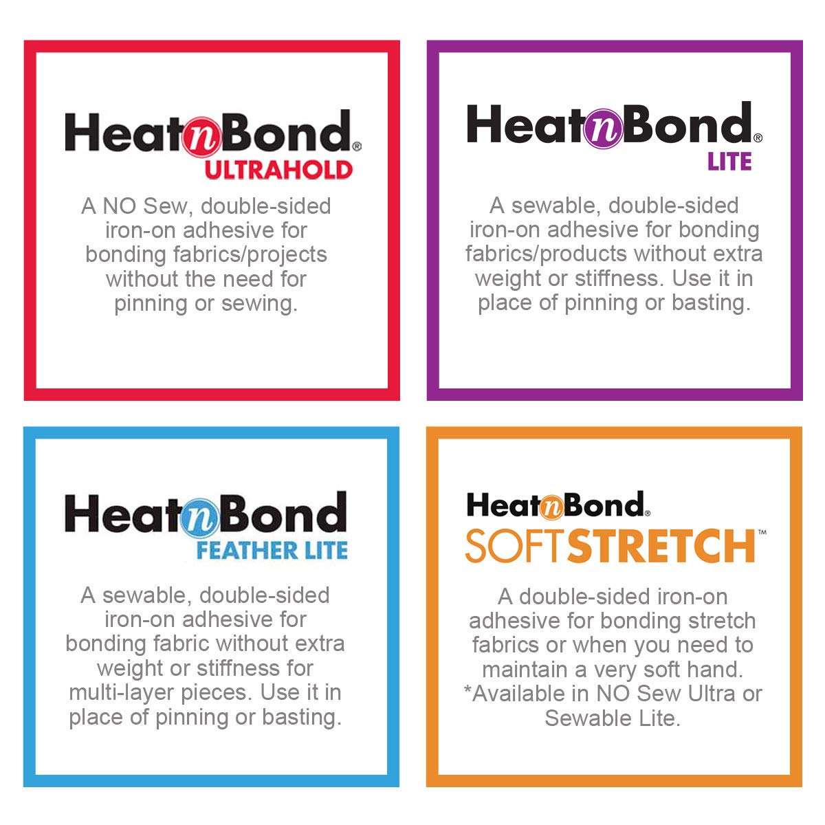 HeatnBond 3536 Soft Stretch Lite 5/8" x 10 Yard 3