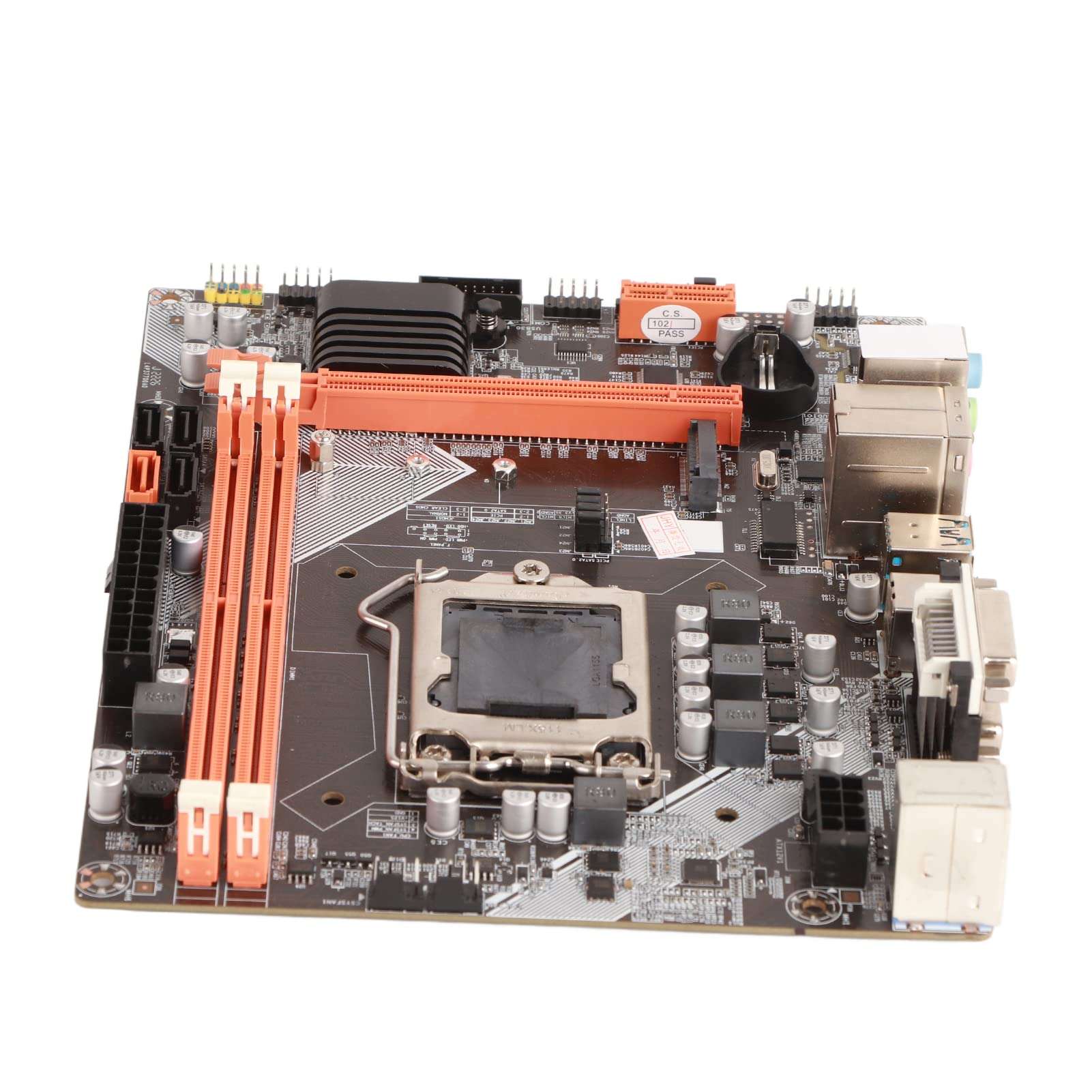 Desktop Motherboard m ATX Motherboard, Computer Motherboard, Desktop Motherboard Desktop Motherboard for Intel B75 M.2 High Speed Hard Disk 1155 Pin USB3.0 SATA3 DDR3 Motherboards 4