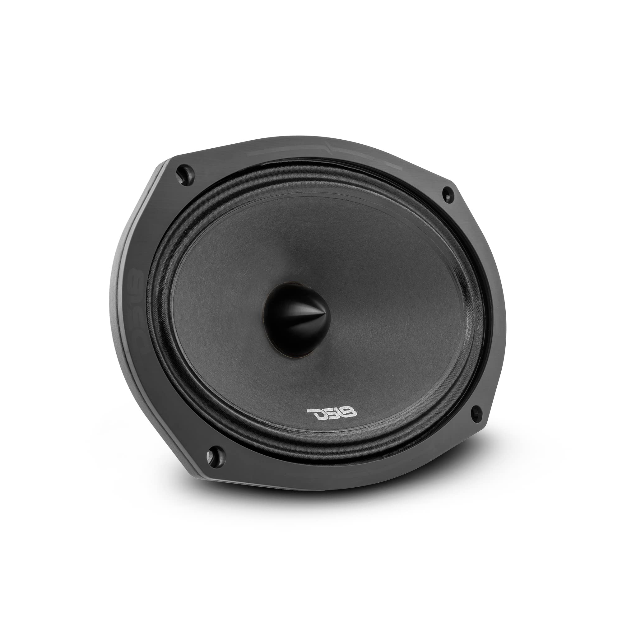 DS18 PRO-ZXI694BM 6 X 9 Inches Pro Audio Mid-Range Loudspeaker with Bullet and Grill 600 Watts 4-Ohm (1 Speaker) 1