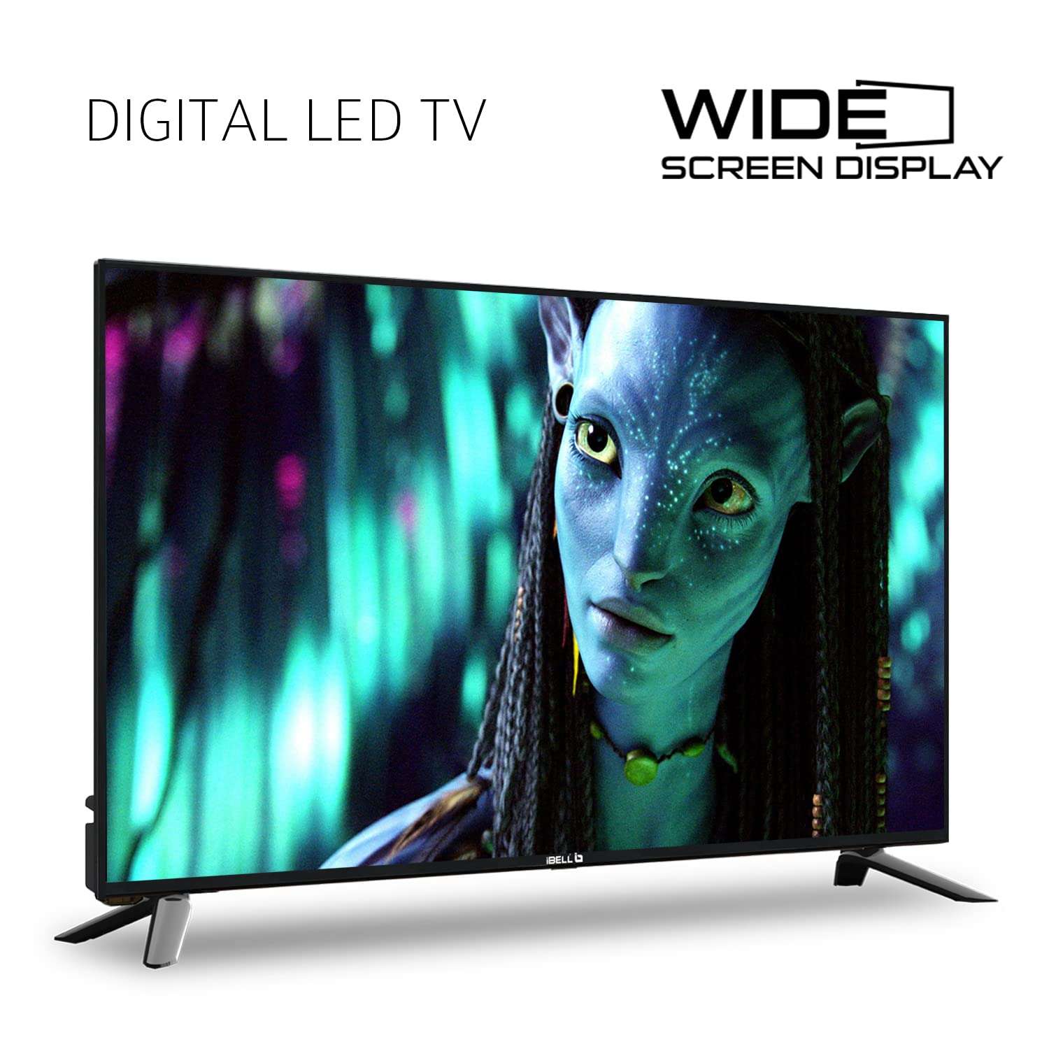 IBELL Trident 325N LED TV, 32 inches / 82 cm, HD Ready, Digital Sound, Wide Screen Display (Black) 3