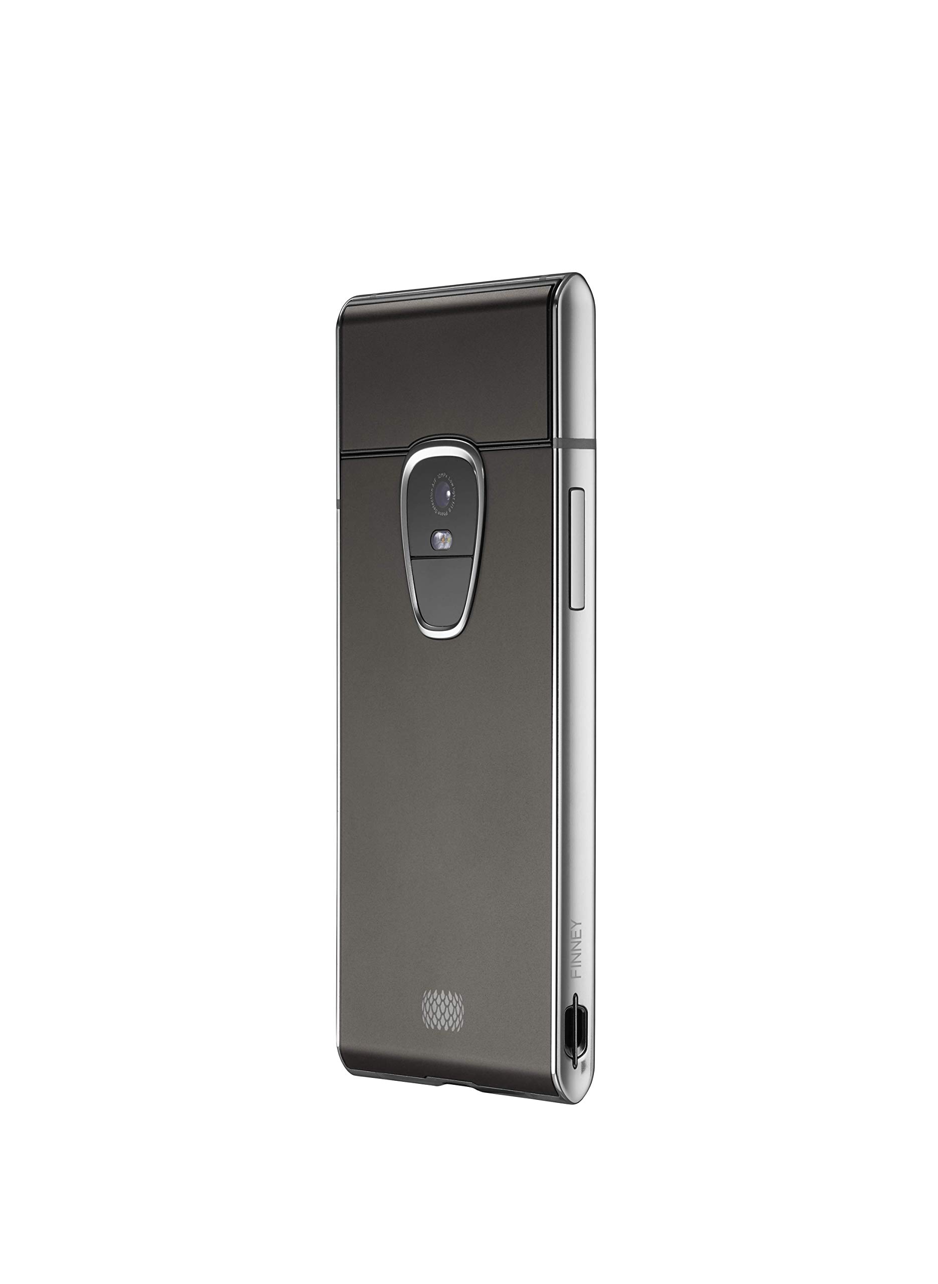 Sirin Labs Finney U1 (128GB eMMC, 6GB RAM LPDDR4, 4G/LTE, CDMA) State-of-The-Art Ultra Secured Blockchain Smartphone (Pebble Grey) 4