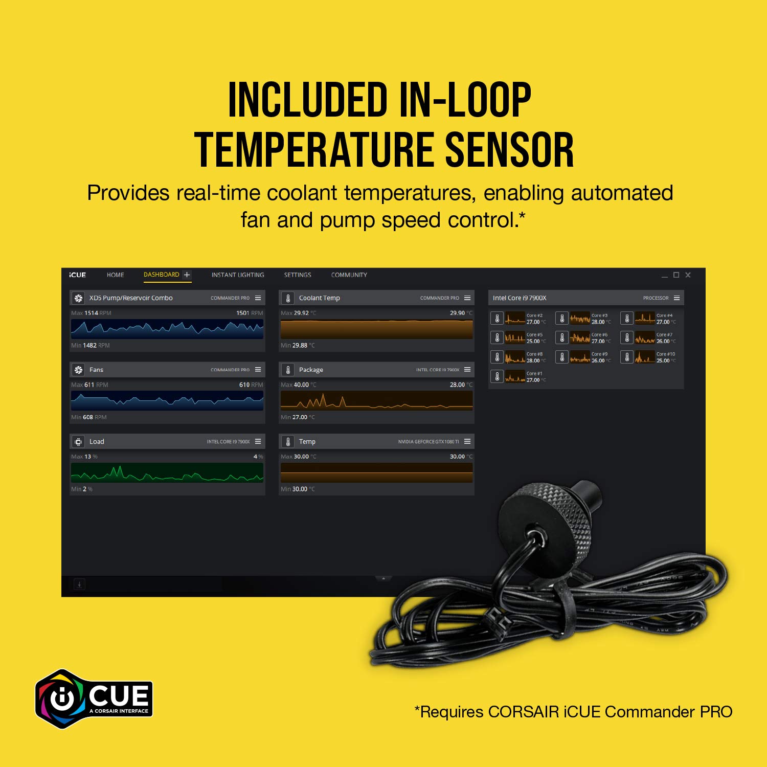 Corsair Hydro X Series, XD5 RGB Pump/Reservoir Combo, RGB Lighting 5