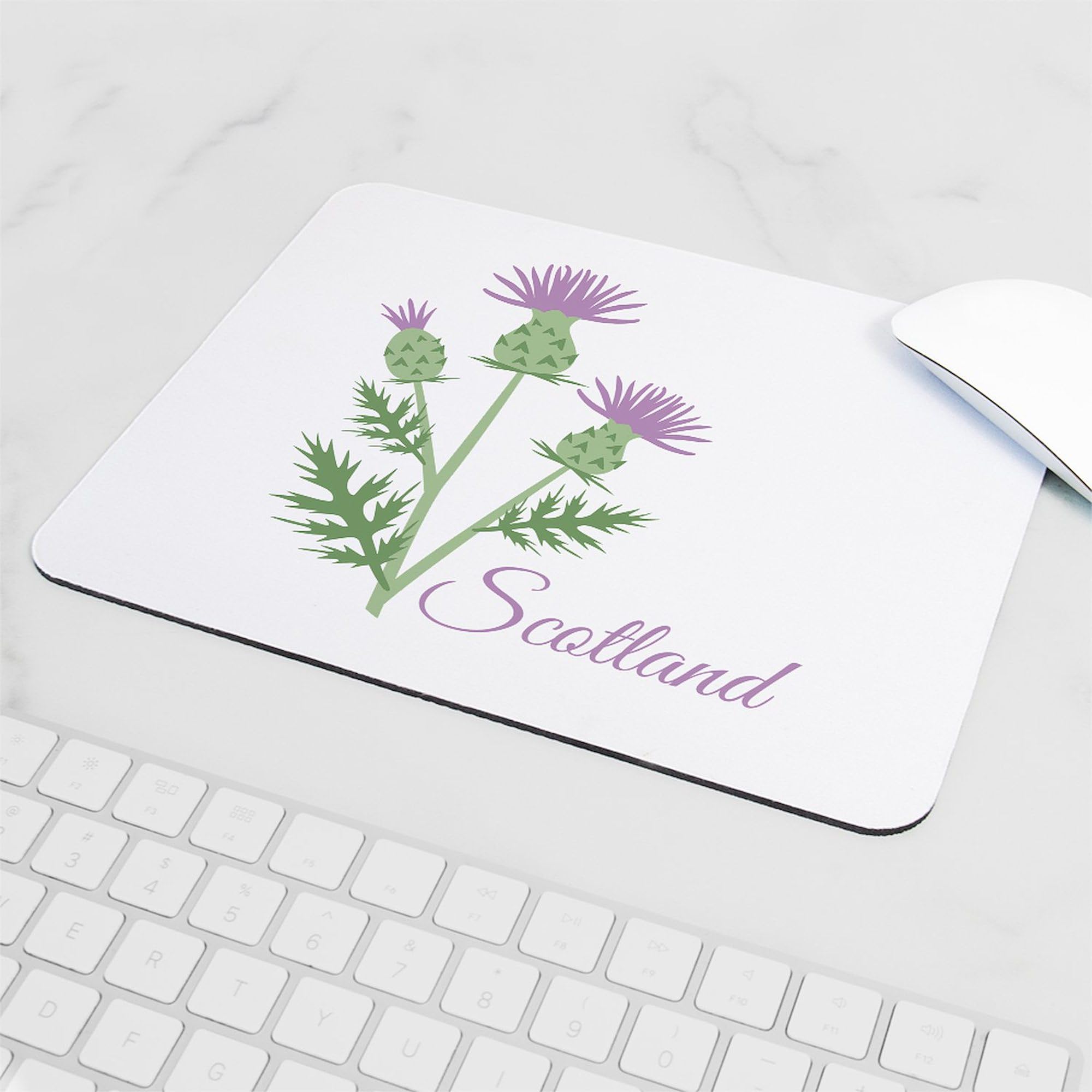 CafePress Thistle Flower Plant Scotland Mousepad Non-Slip Rubber Gaming Mousepad 6