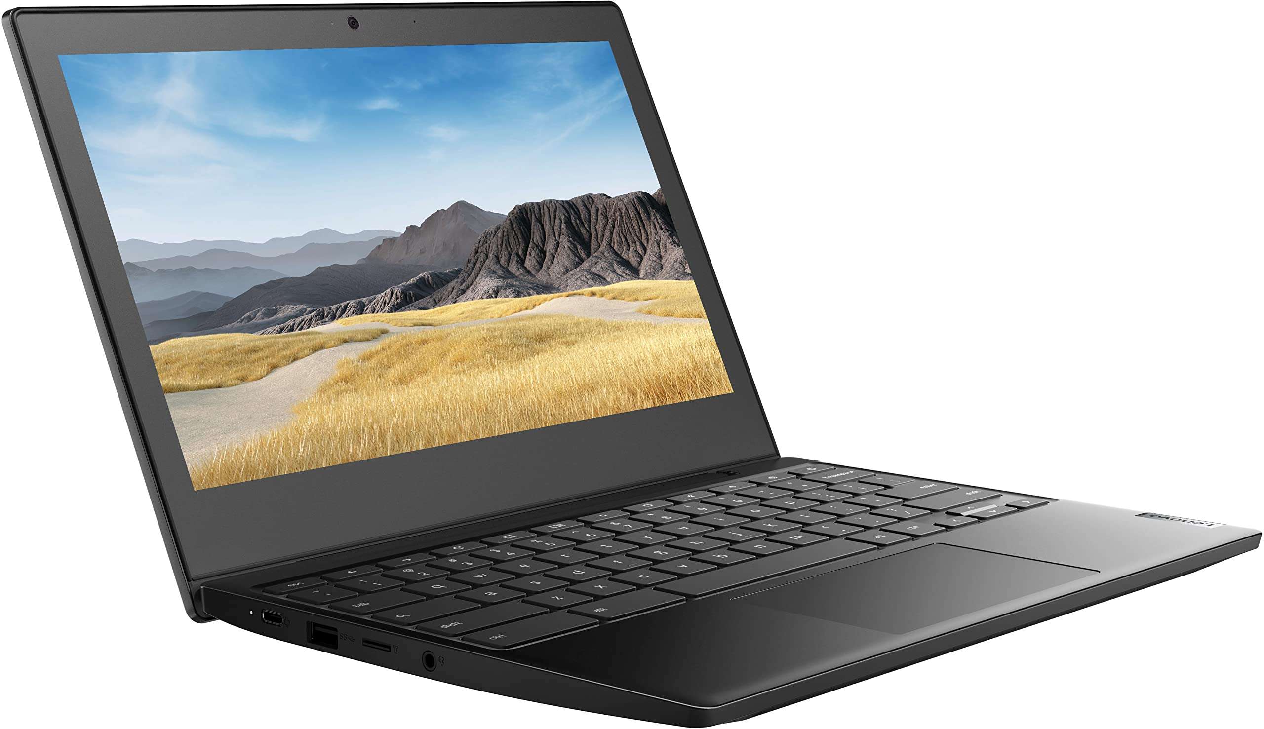 lenovo 11.6" Chromebook Laptop (Latest Model), Intel Celeron Dual Core Processor, 4GB RAM, 64GB eMMC, Wi-Fi, Webcam, Intel UHD Graphics 600, Long Battery Life, NLY MP, Chrome OS 2