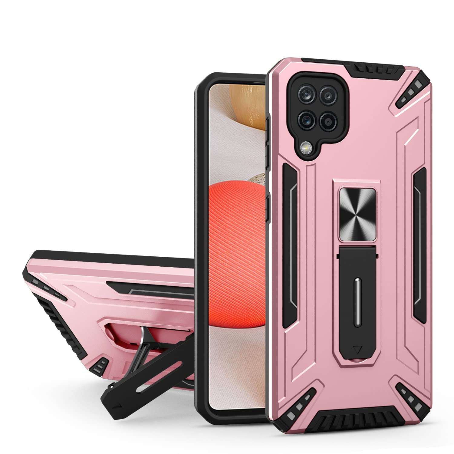 HongLiang Phone Cover Case Compatible with Samsung Galaxy A42 5G, Compatible with Samsung Galaxy A42 5G Case Heavy Duty Shock Absorption Full Body Protective TPU Rubber with Hard PC Phone Case Cover S 1